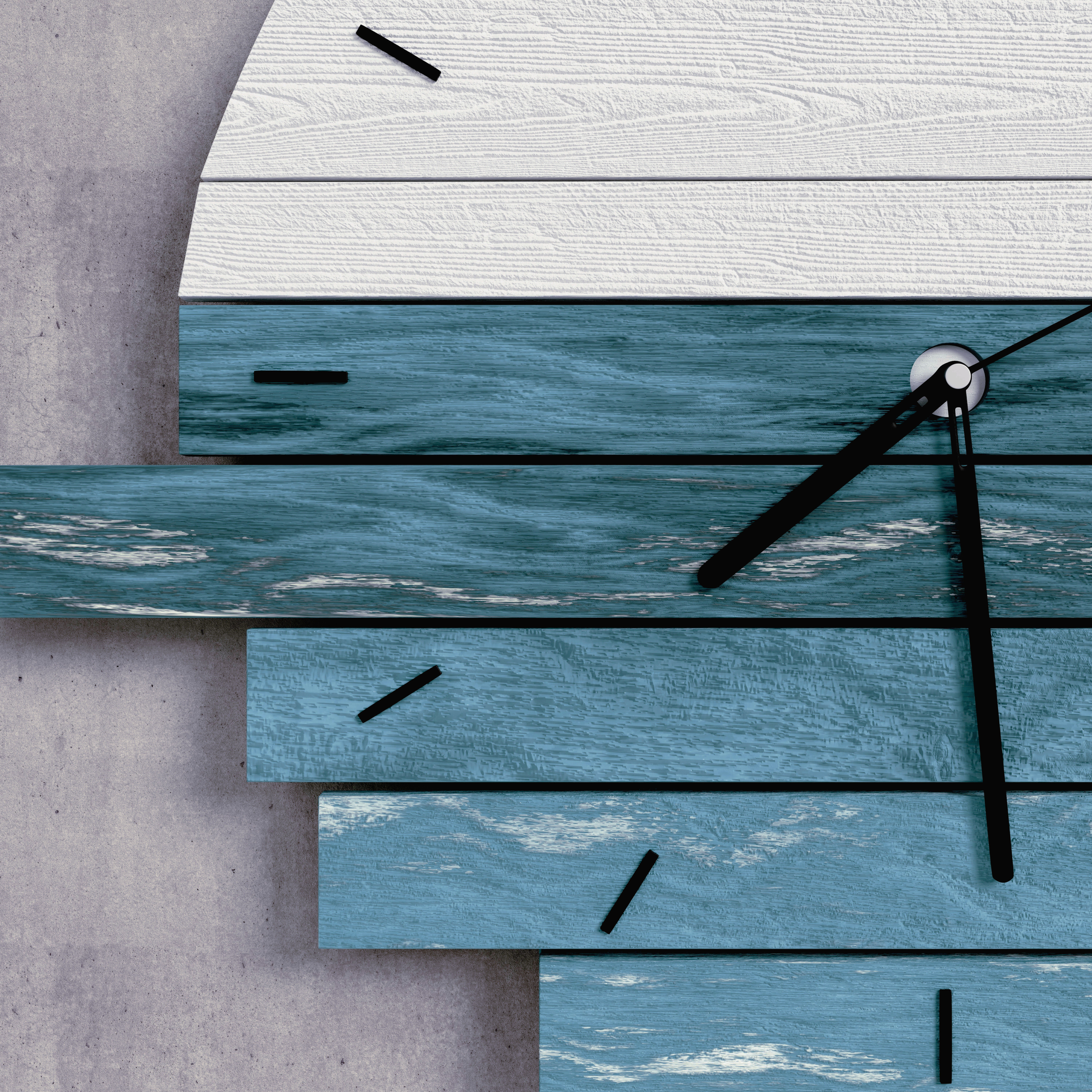 Design clock 3D model_2