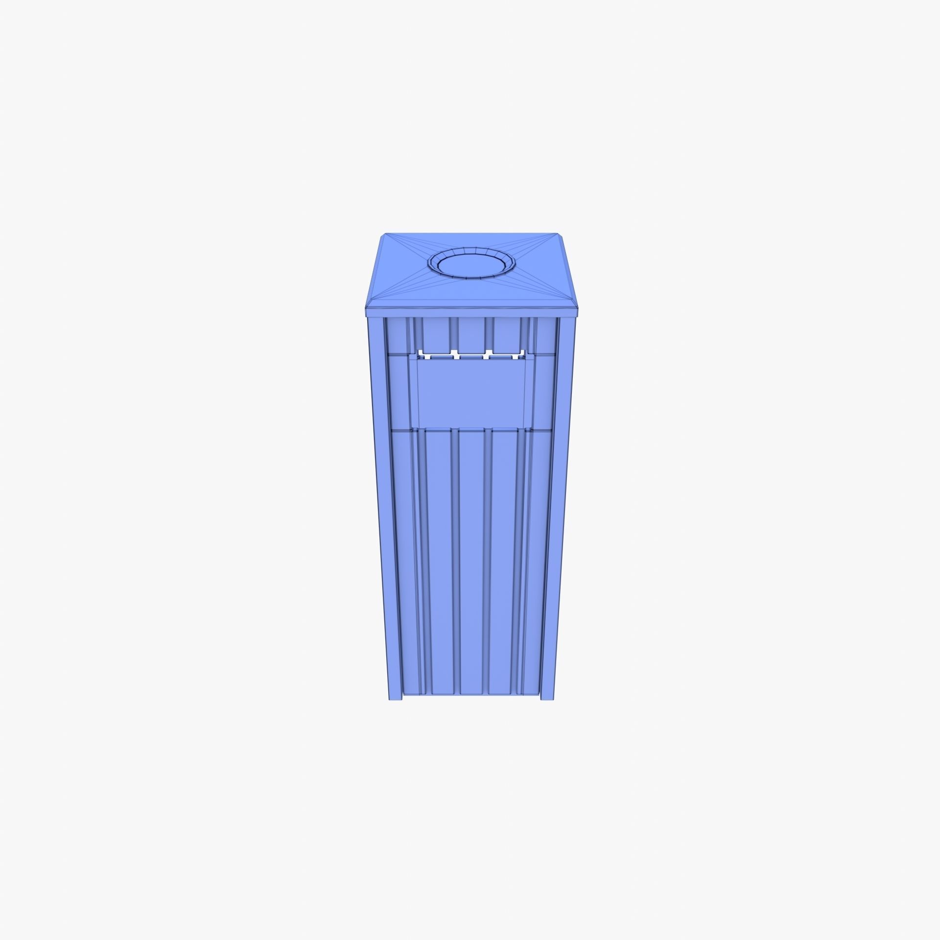 Trash can v4 3D model_13