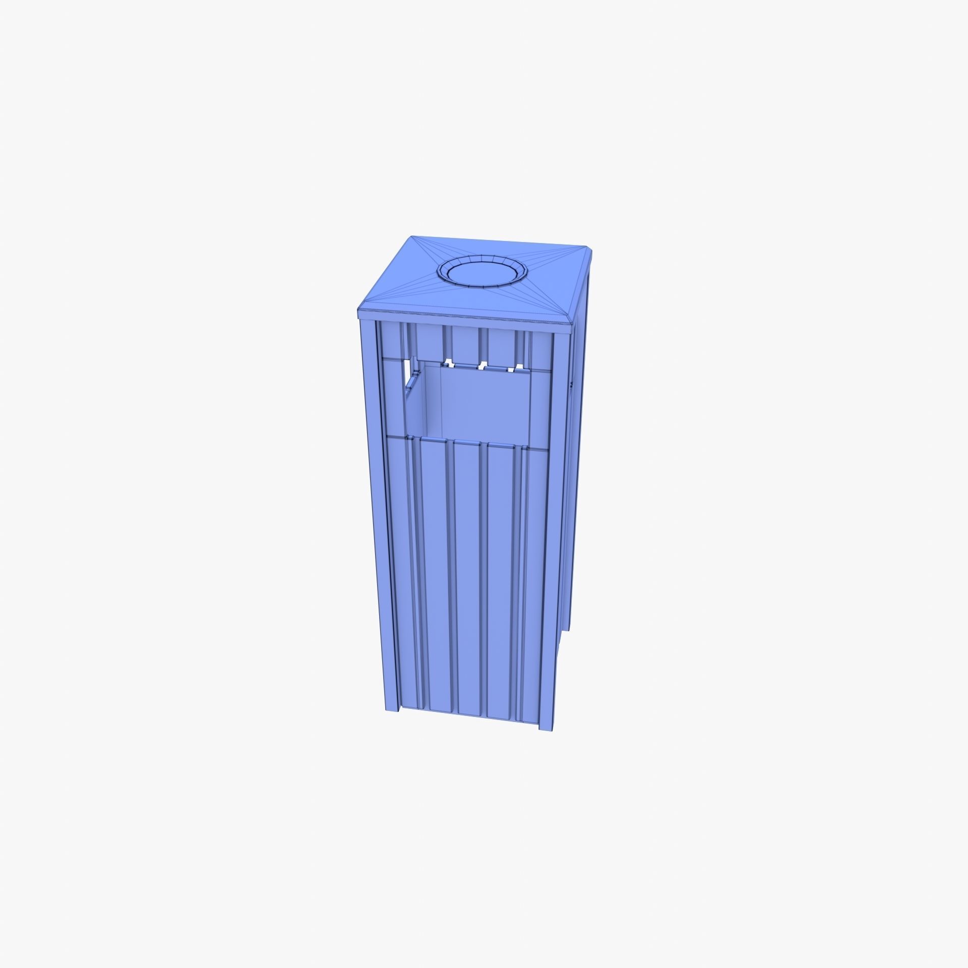 Trash can v4 3D model_12