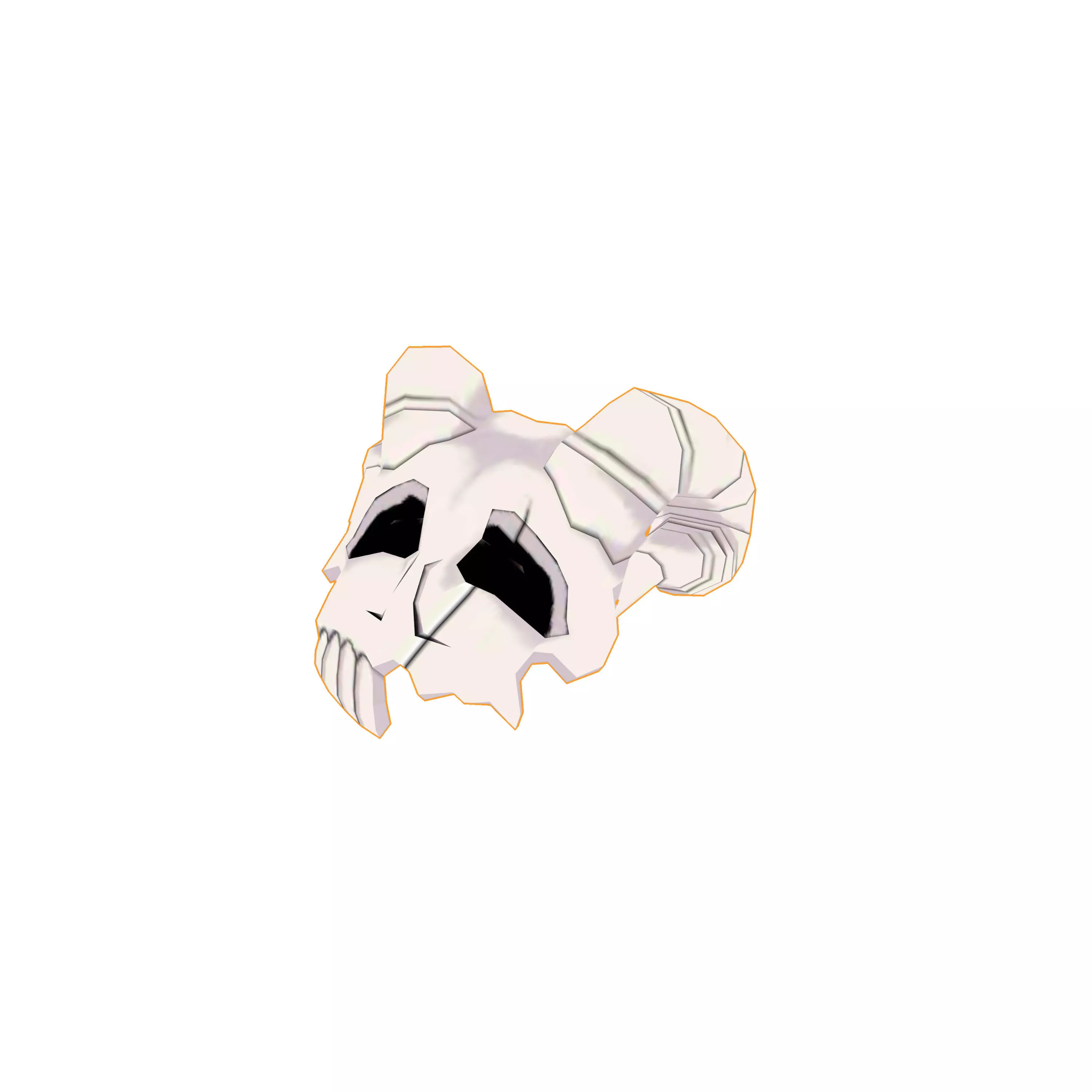 Nelliel Adult Mask 3D Model - Nelliel Cosplay 3D print model