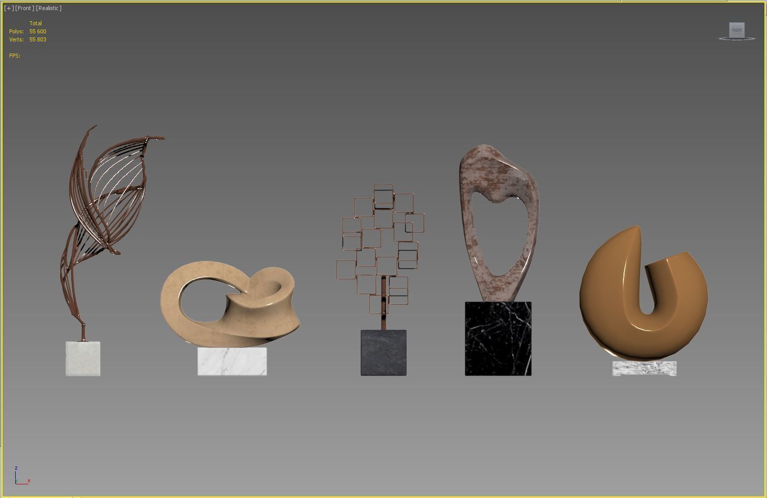 Sculptures 31 3D model_7
