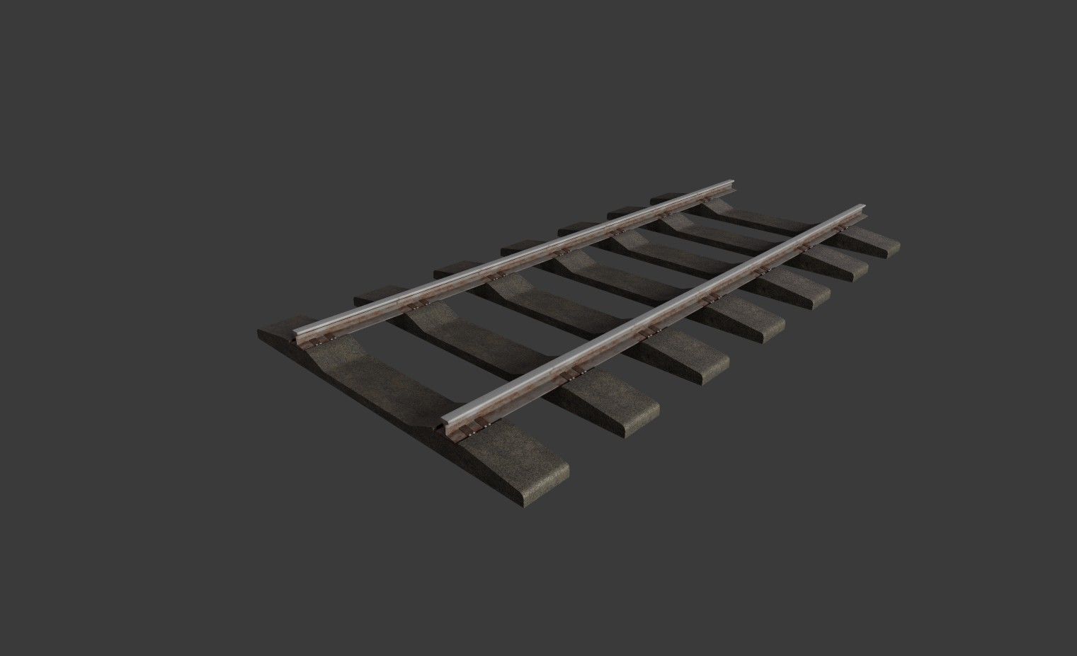 Rail 4M Low-poly 3D model_5