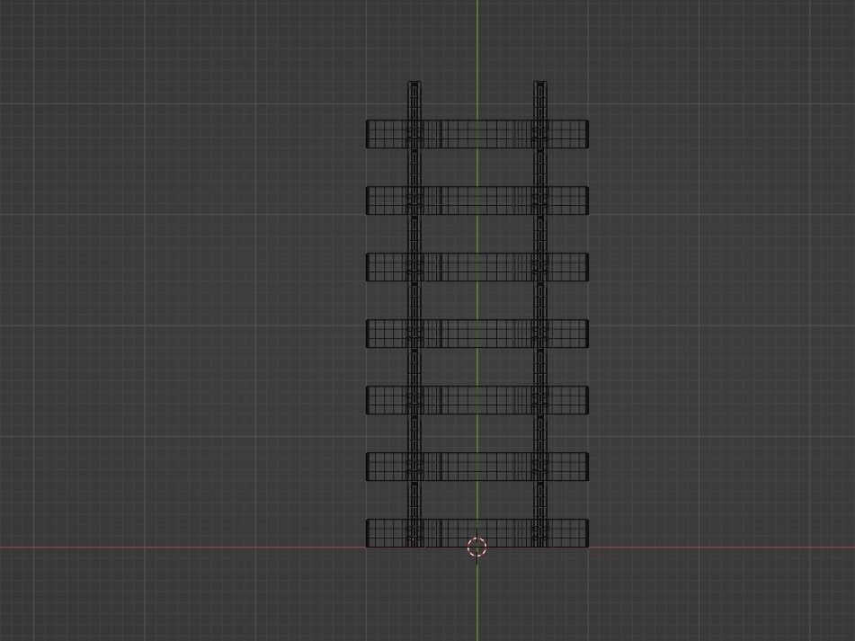 Rail 4M Low-poly 3D model_12