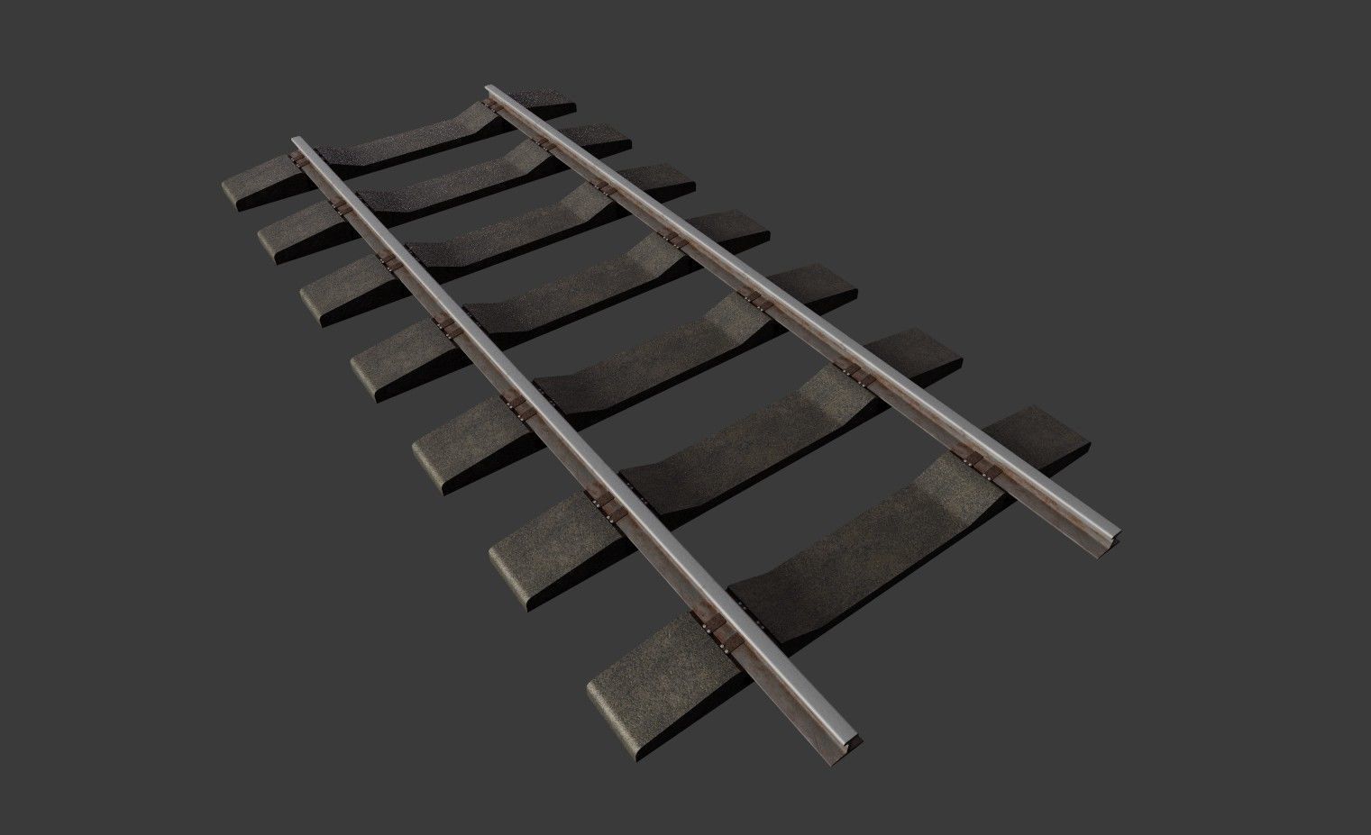 Rail 4M Low-poly 3D model_4