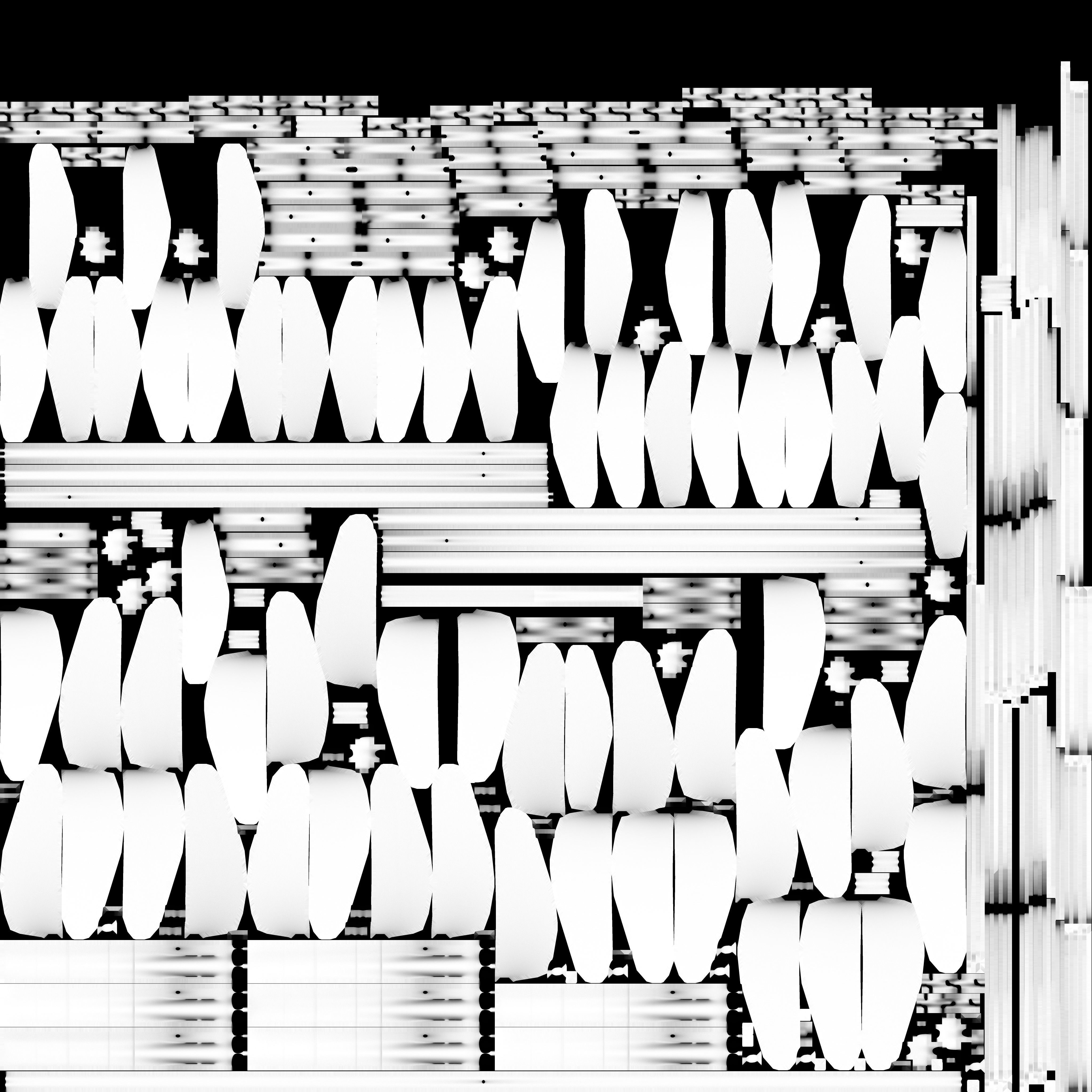 Dragonfly Wind Chime Low-poly 3D model_13