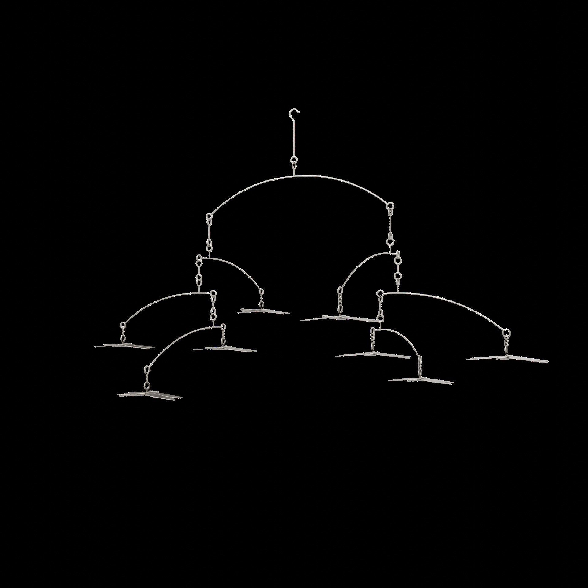 Dragonfly Wind Chime Low-poly 3D model_5