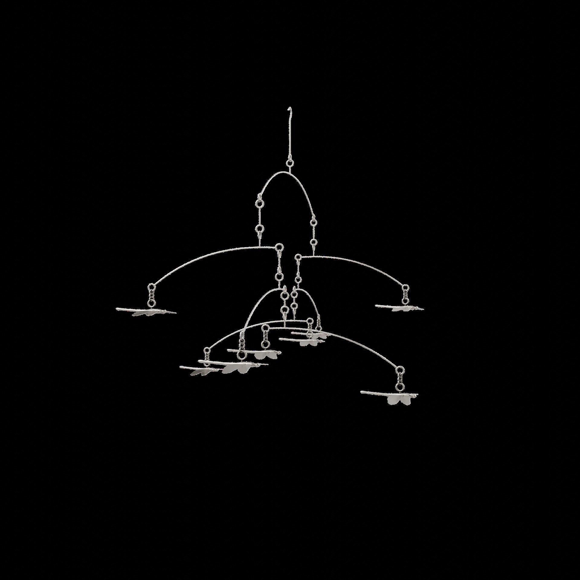 Dragonfly Wind Chime Low-poly 3D model_7