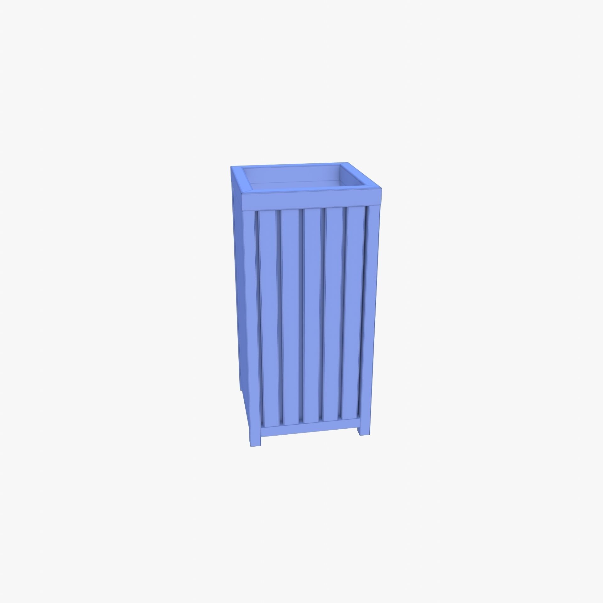 Trash can v6 3D model_9