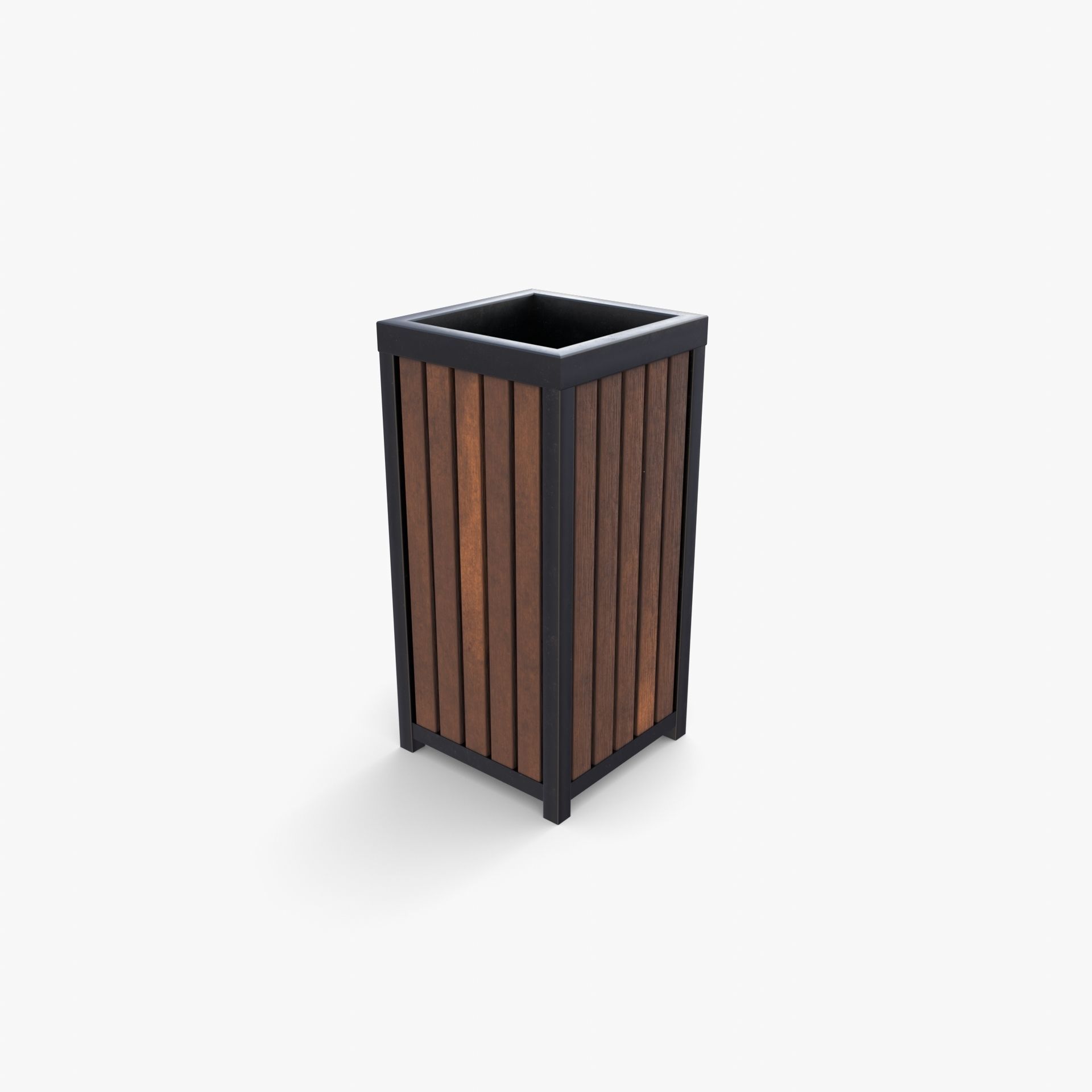 Trash can v6 3D model_3