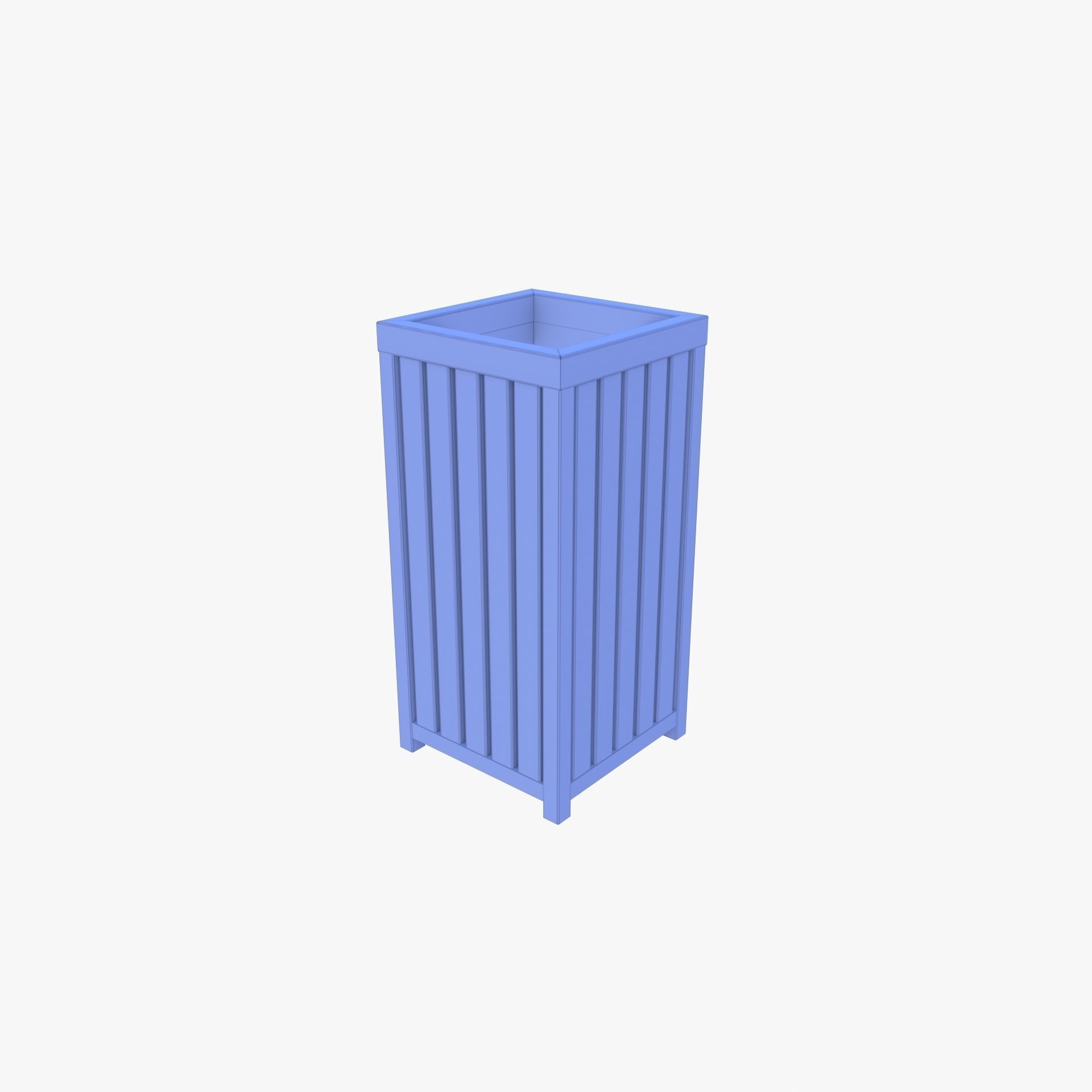 Trash can v6 3D model_10