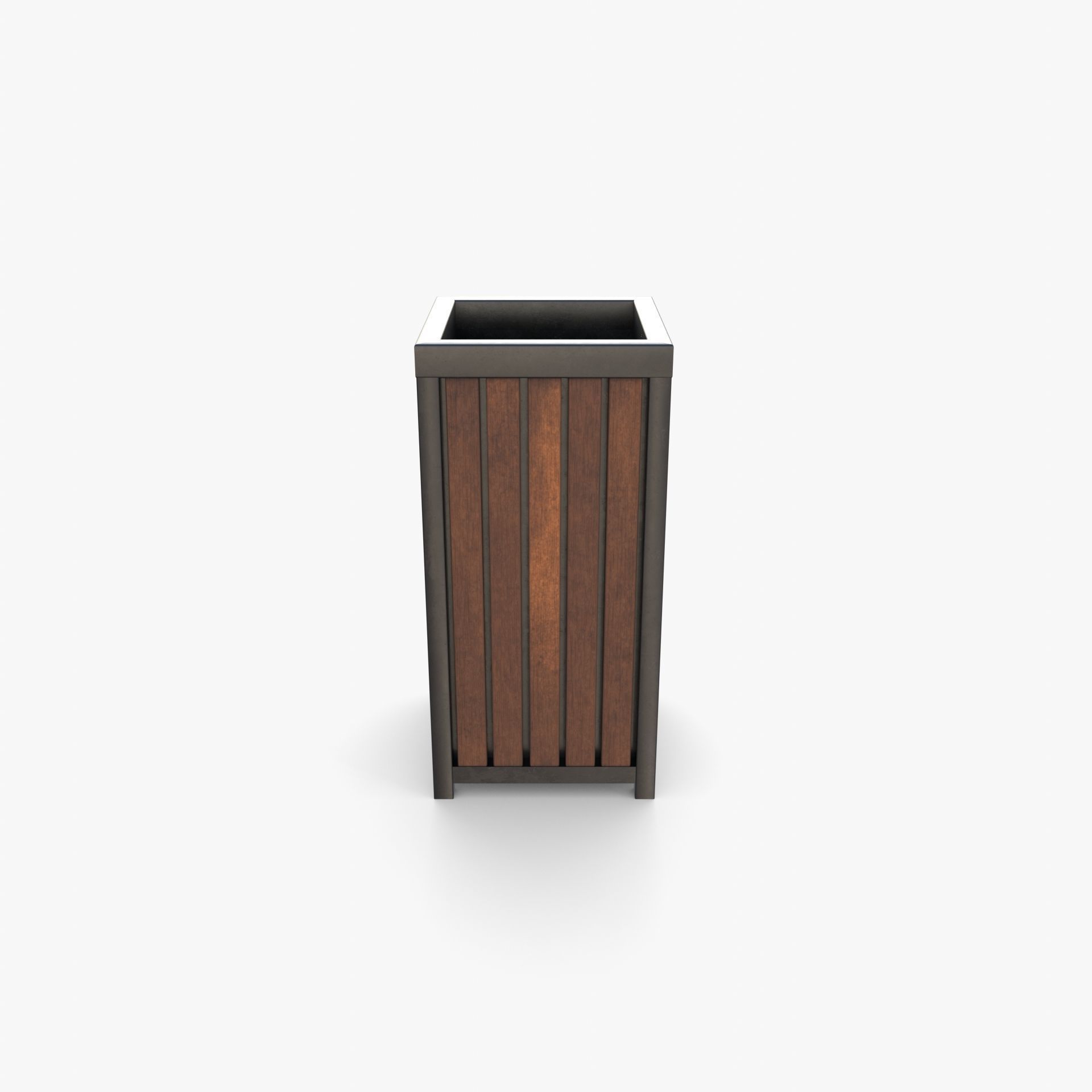 Trash can v6 3D model_2
