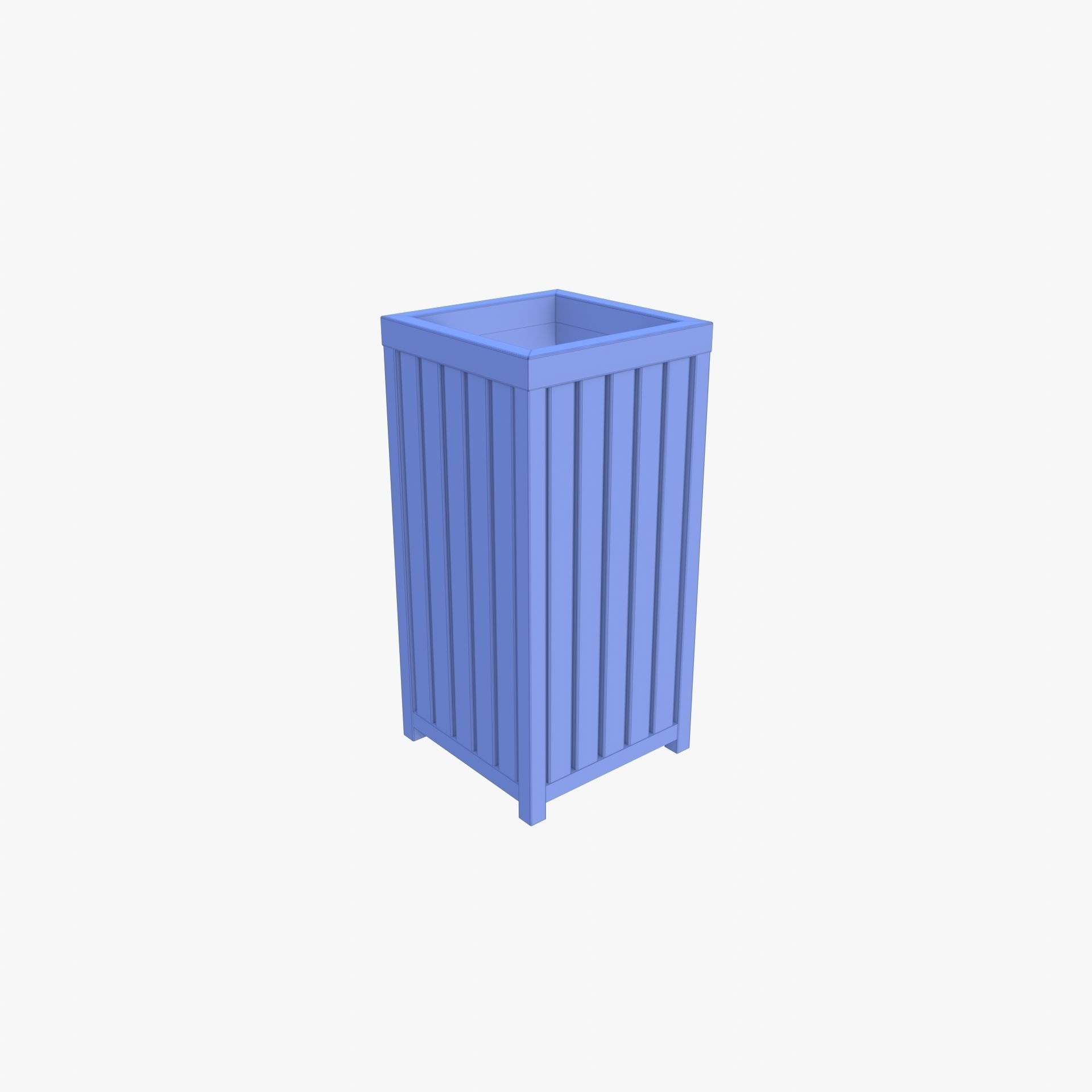 Trash can v6 3D model_8