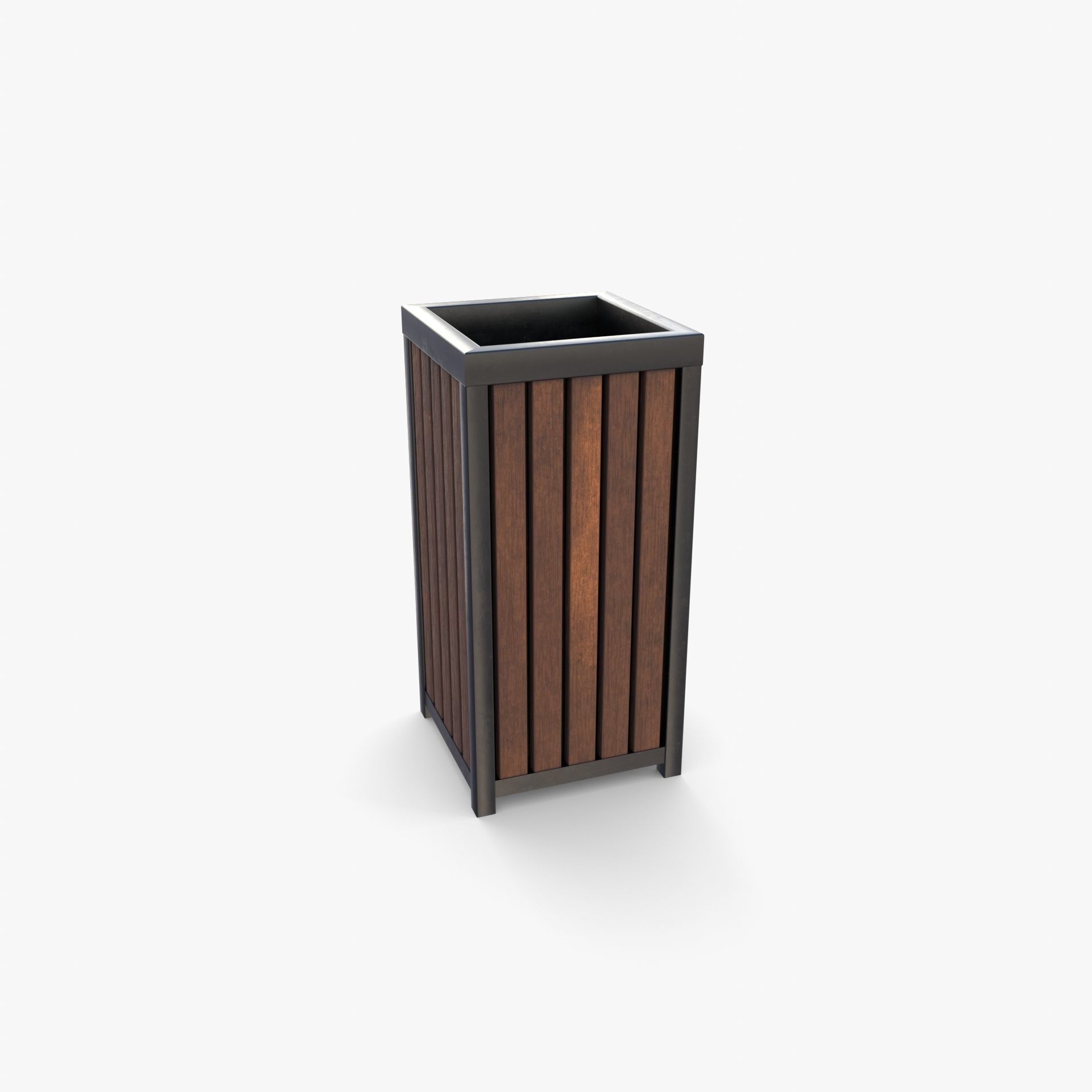 Trash can v6 3D model_1