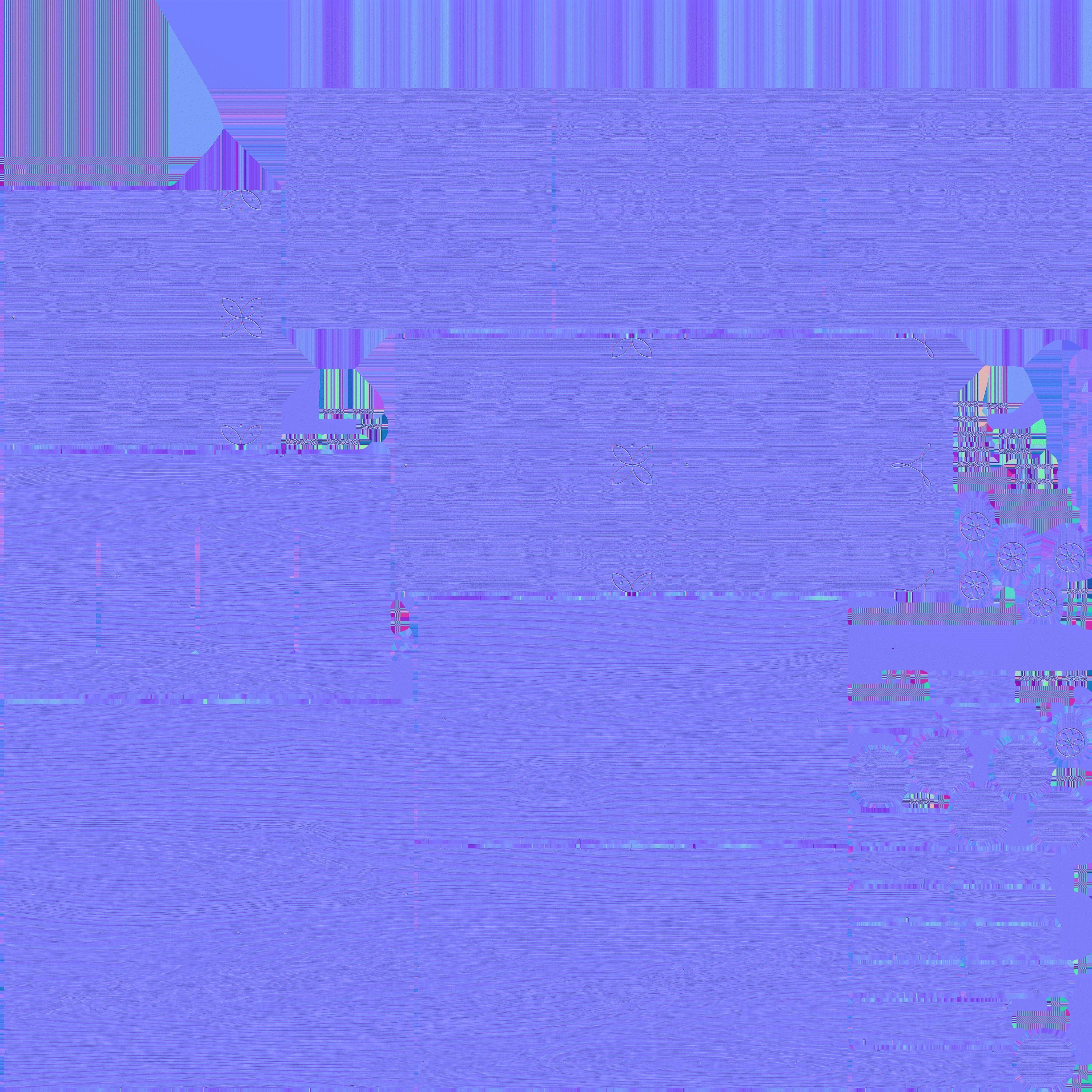 Koshi Wind Chime Low-poly 3D model_15