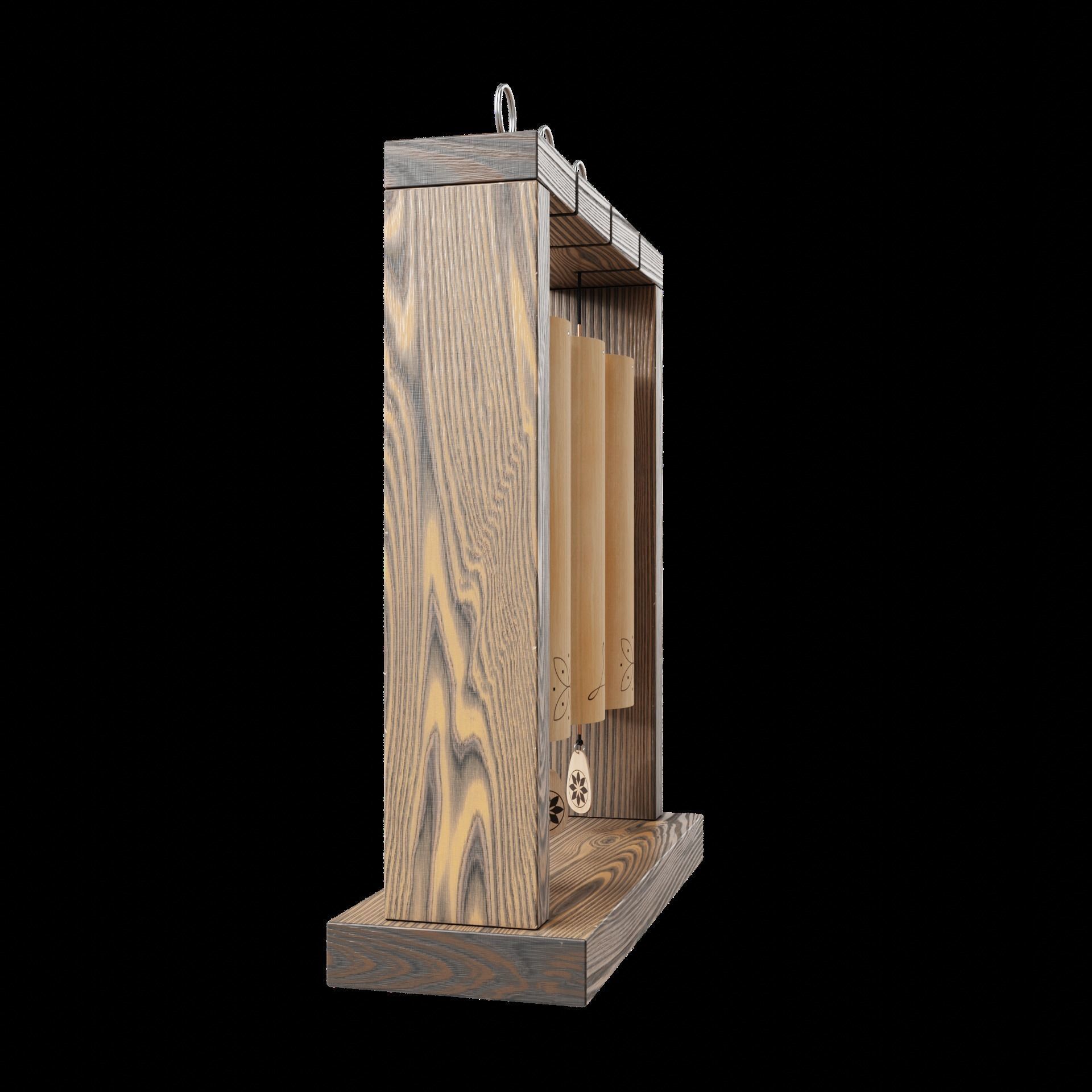 Koshi Wind Chime Low-poly 3D model_8