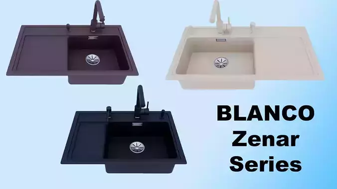 Blanco Kitchen Sink Set 01
