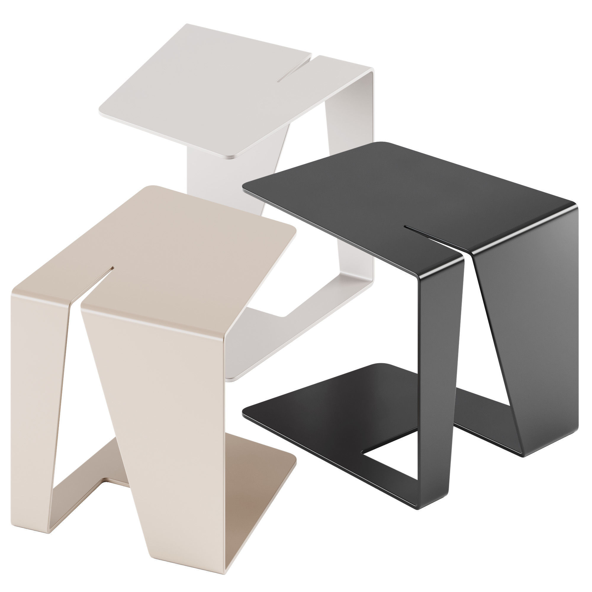 M2 Side Table by SDC LAB Quinze and Milan 3D model_1