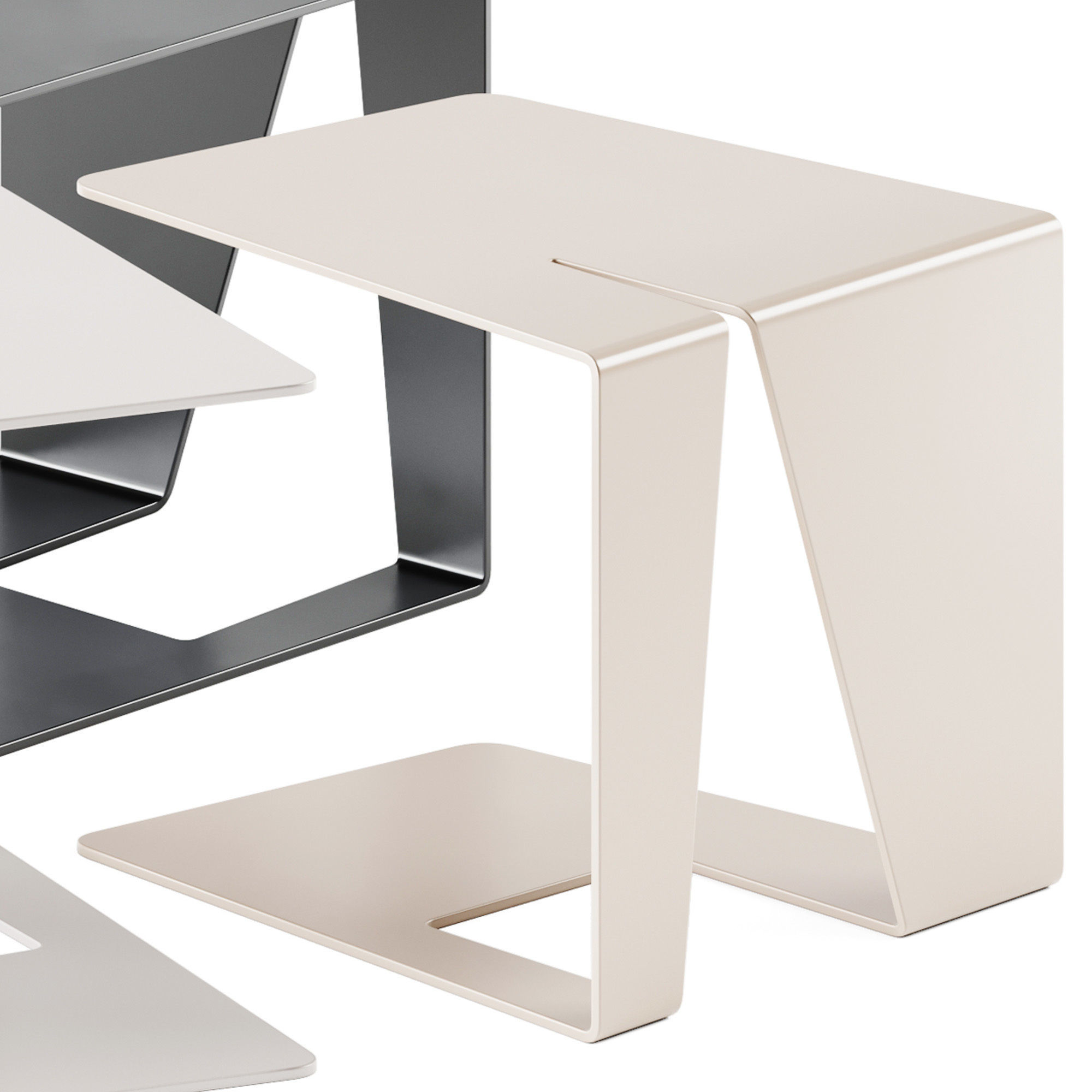 M2 Side Table by SDC LAB Quinze and Milan 3D model_2