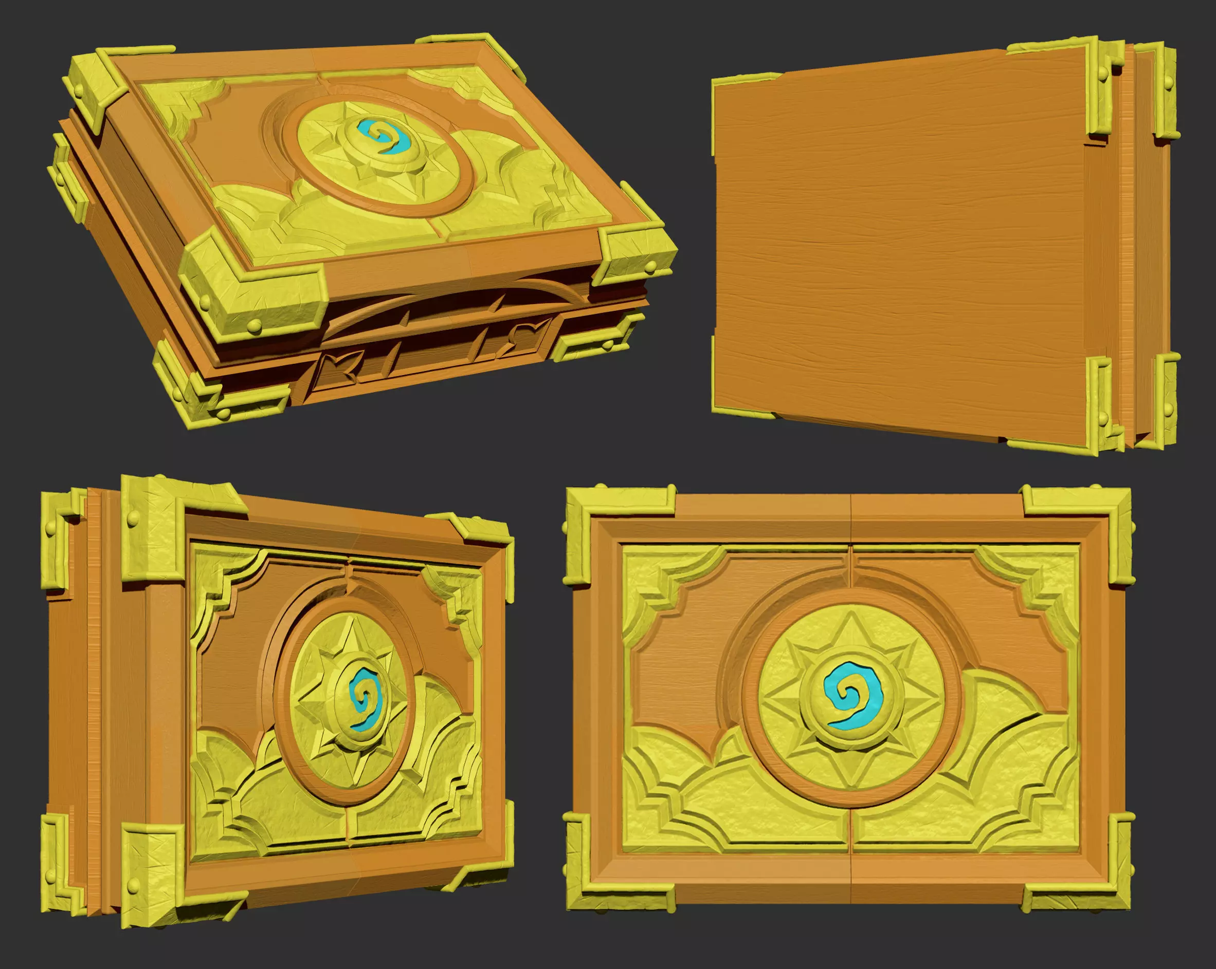 Blizzard Hearthstone Collection Box 3D print model 3D print model_0