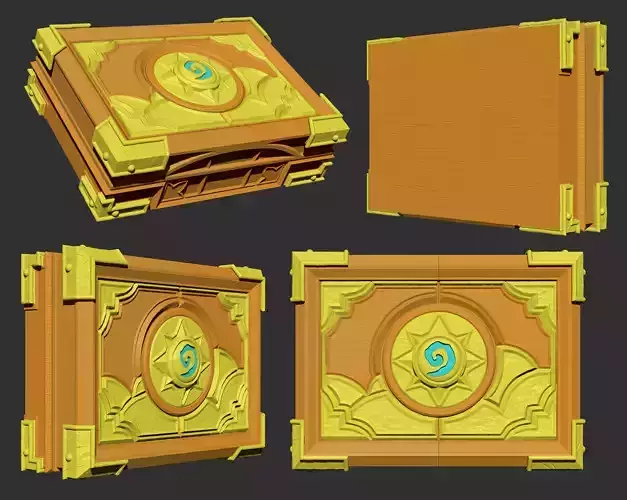 Blizzard Hearthstone Collection Box 3D print model 3D print model