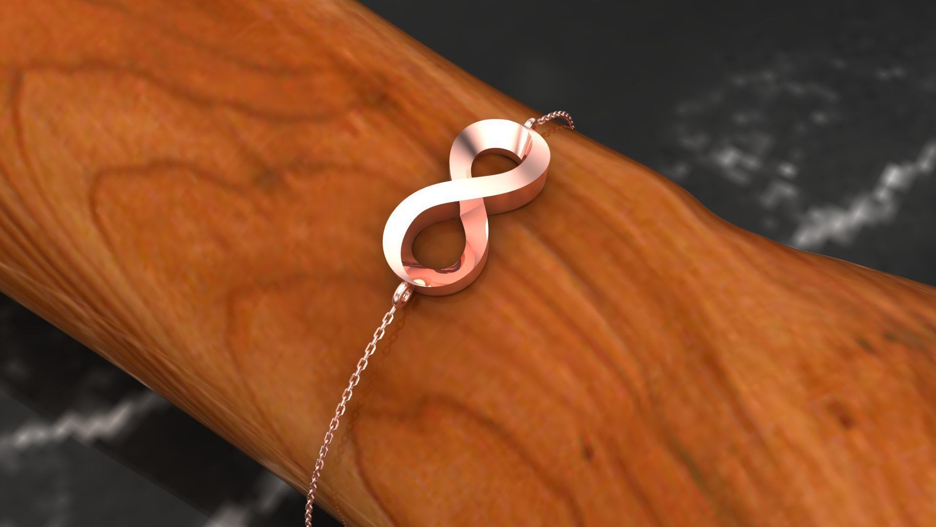 Bracelet B1 The luxury female bracelet 3D print model_10