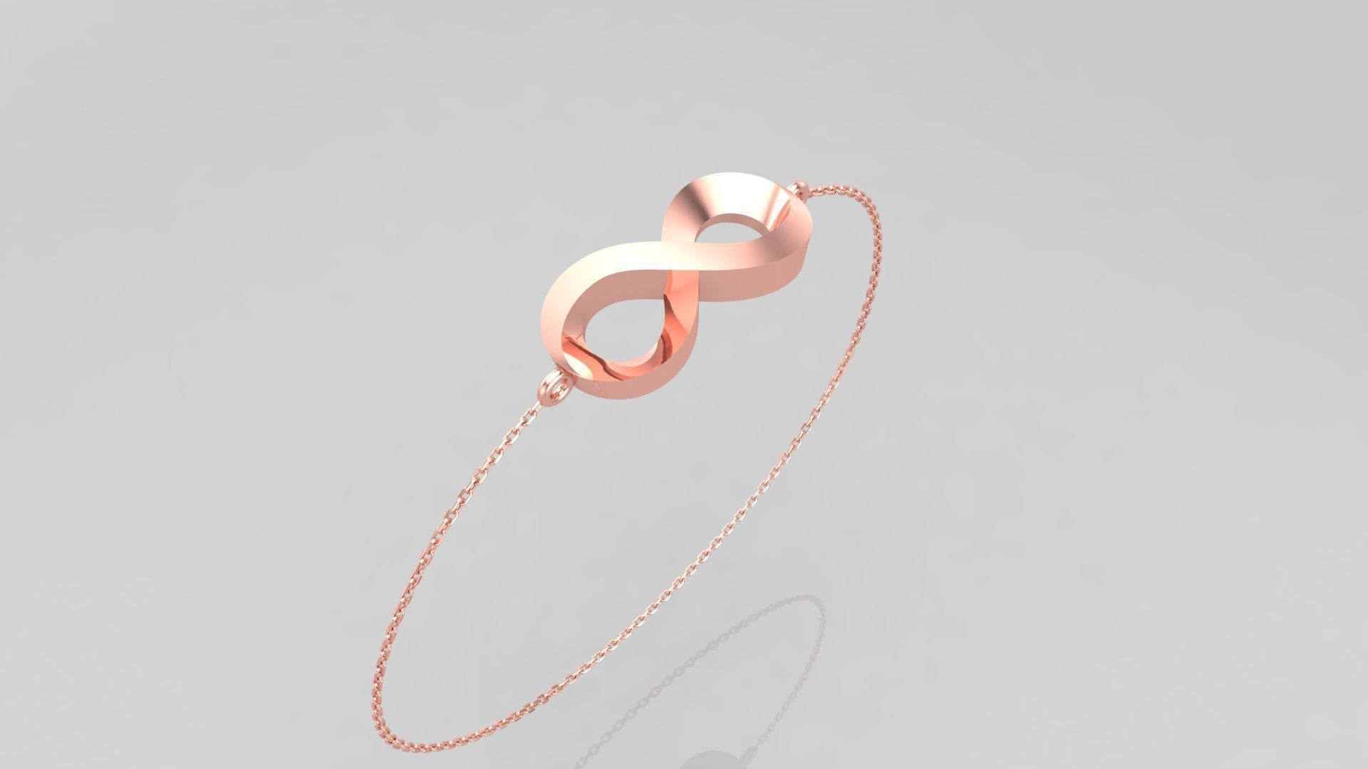 Bracelet B1 The luxury female bracelet 3D print model_3