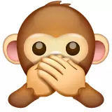 Iwazaru monkey 3D print model_0