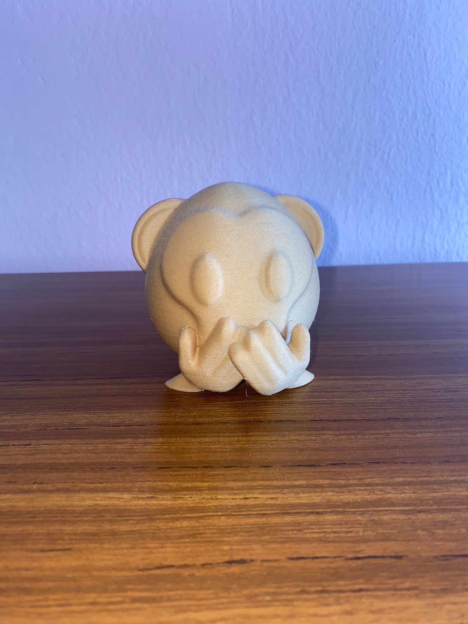 Iwazaru monkey 3D print model_11