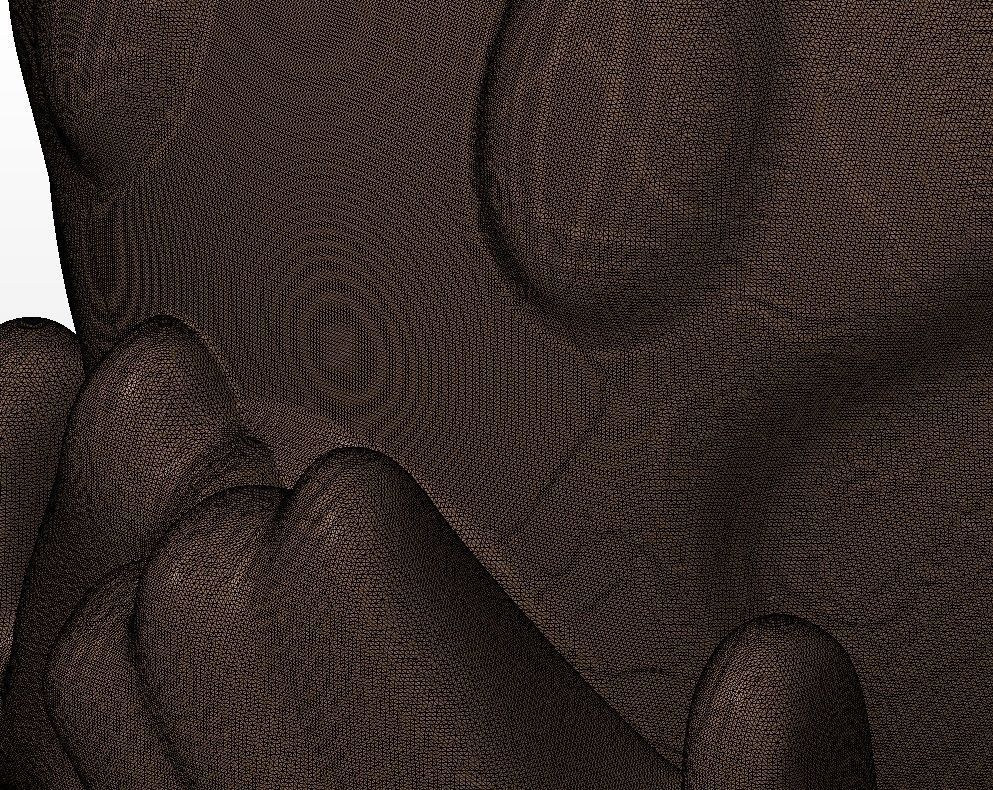 Iwazaru monkey 3D print model_6