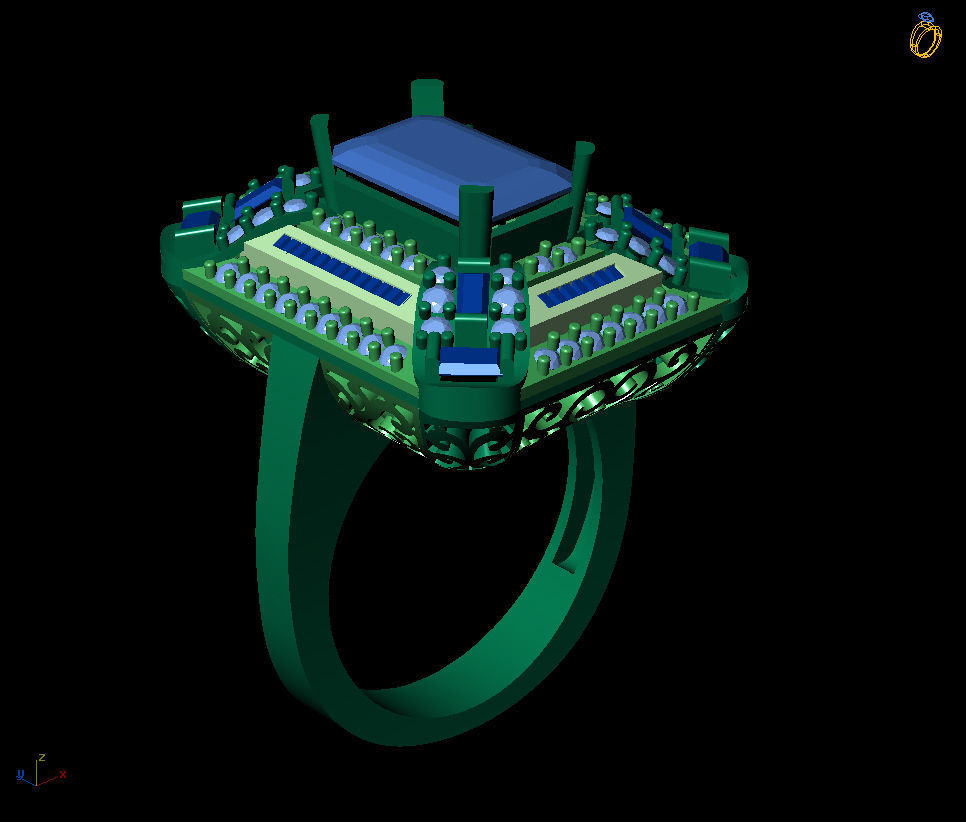 Ring 35 3D print model_6
