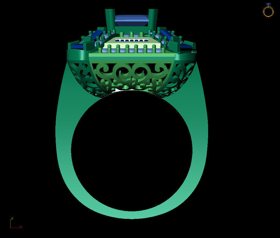 Ring 35 3D print model_4