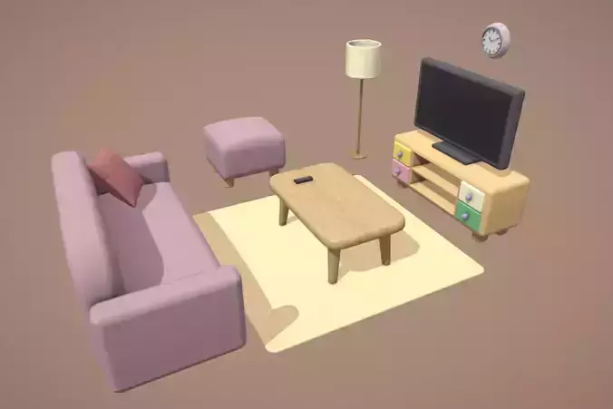 Cute Livingroom Set