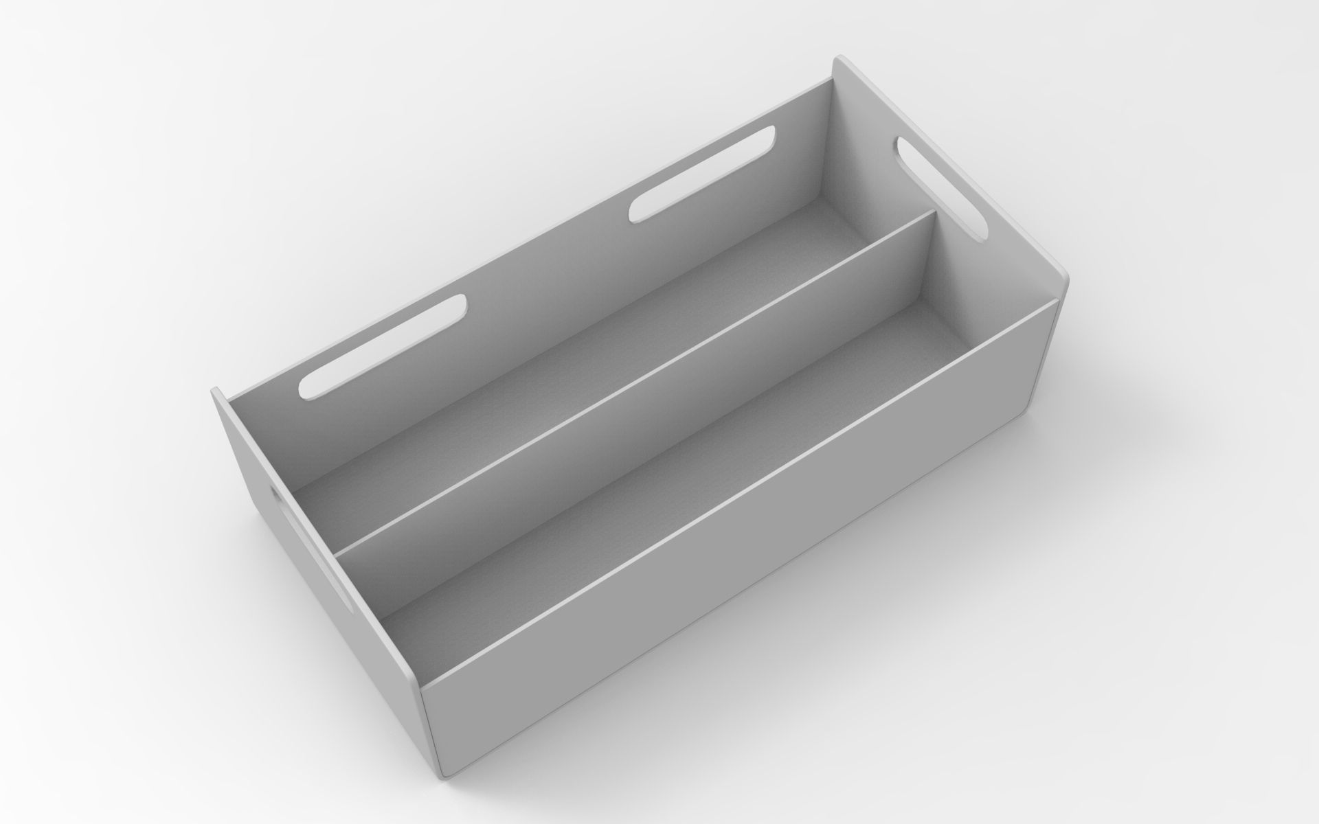 Desk Organizer Low-poly 3D model_8