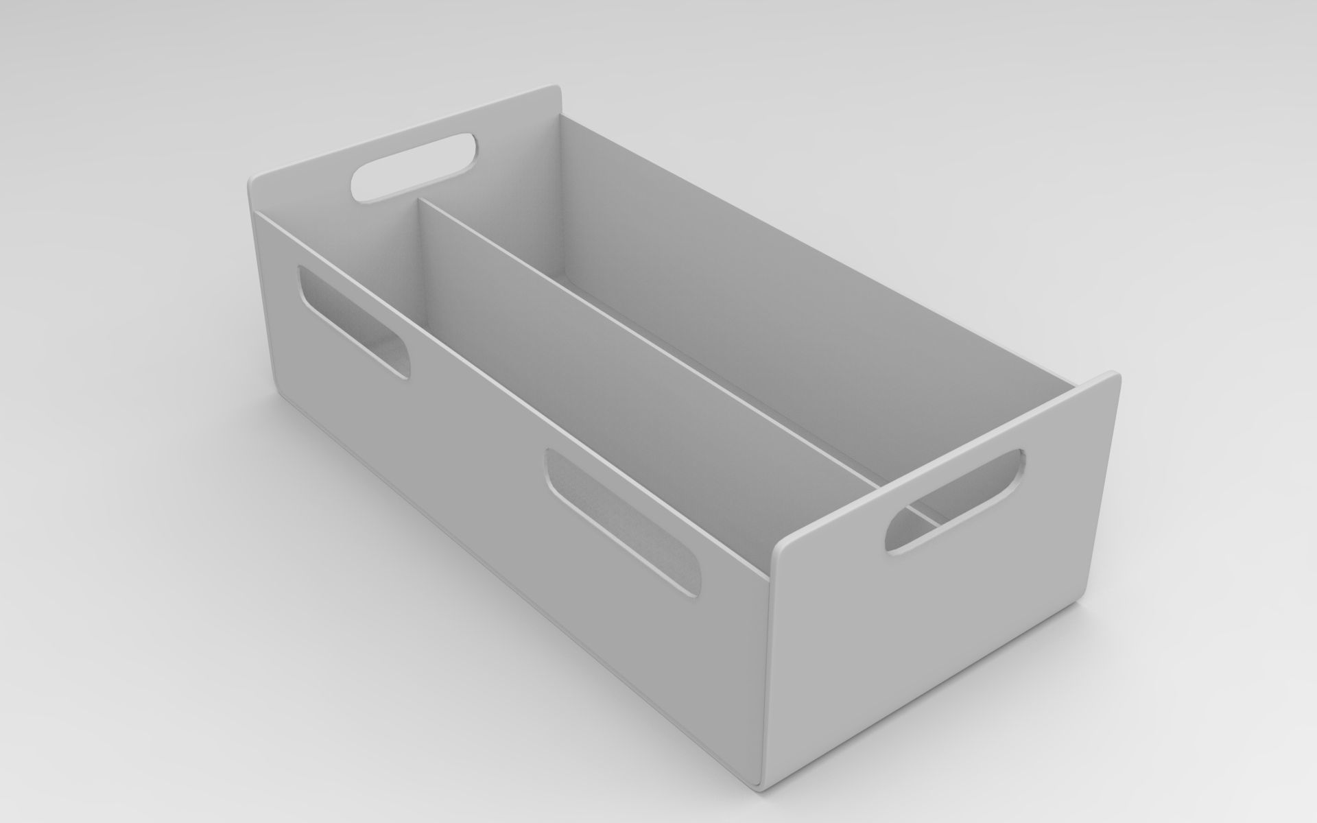 Desk Organizer Low-poly 3D model_7
