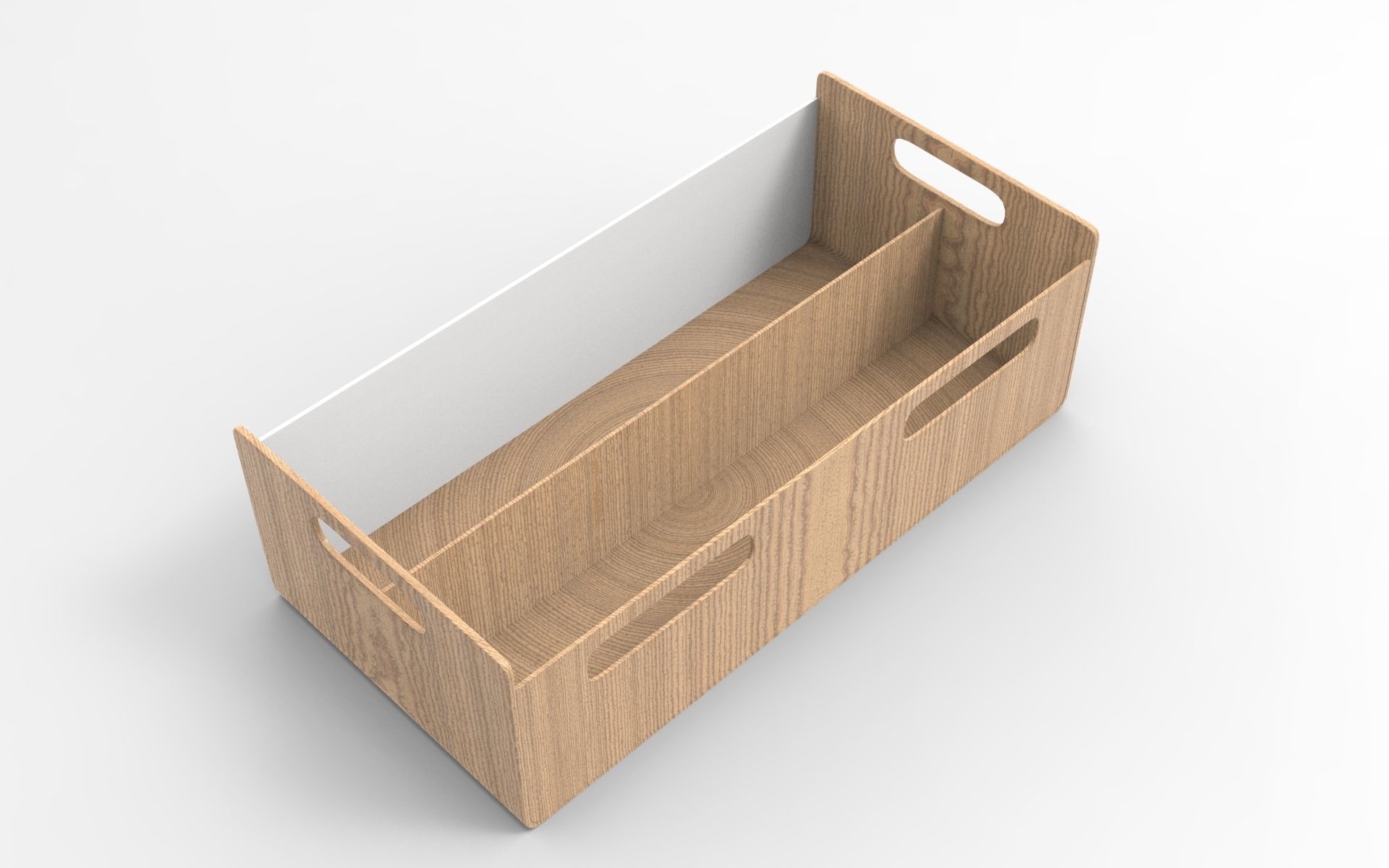 Desk Organizer Low-poly 3D model_1