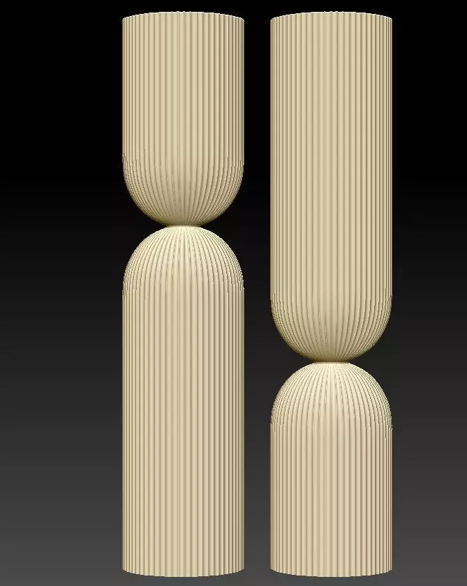 RIPPLE PILLAR 2 3D print model