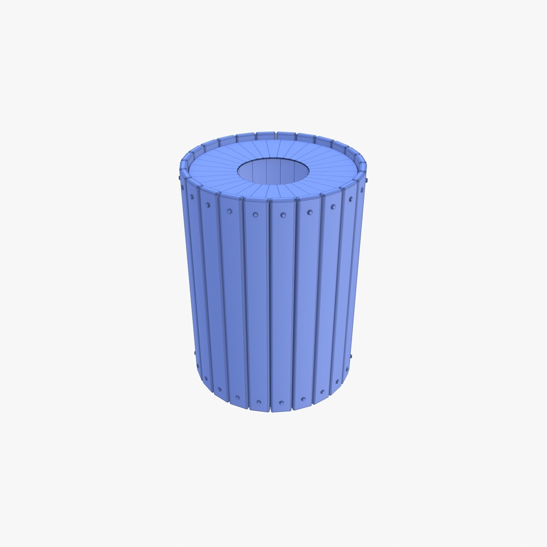 Trash can v10 3D model_12