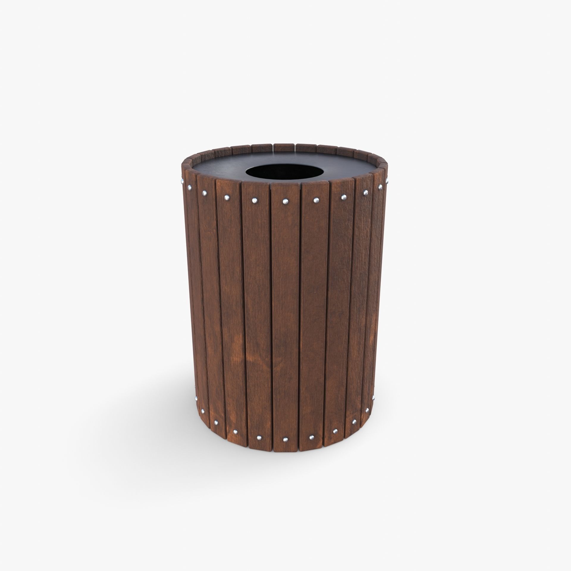 Trash can v10 3D model_2