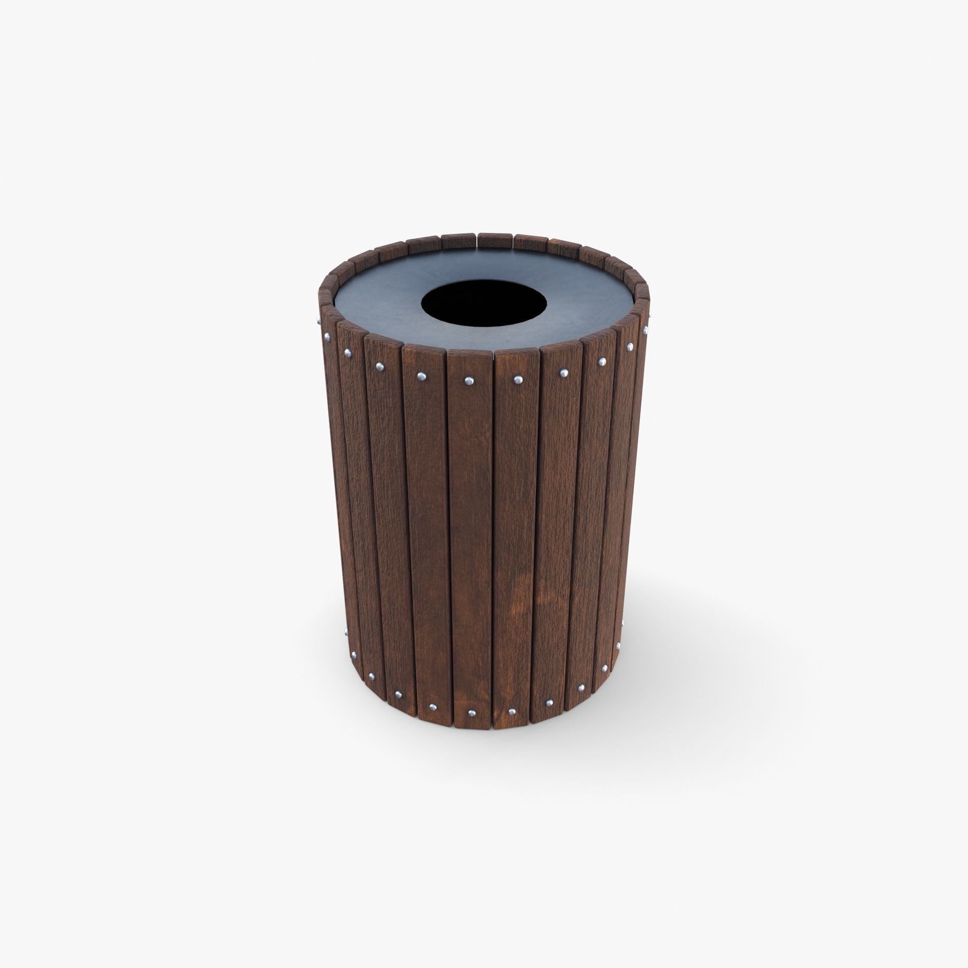 Trash can v10 3D model_7