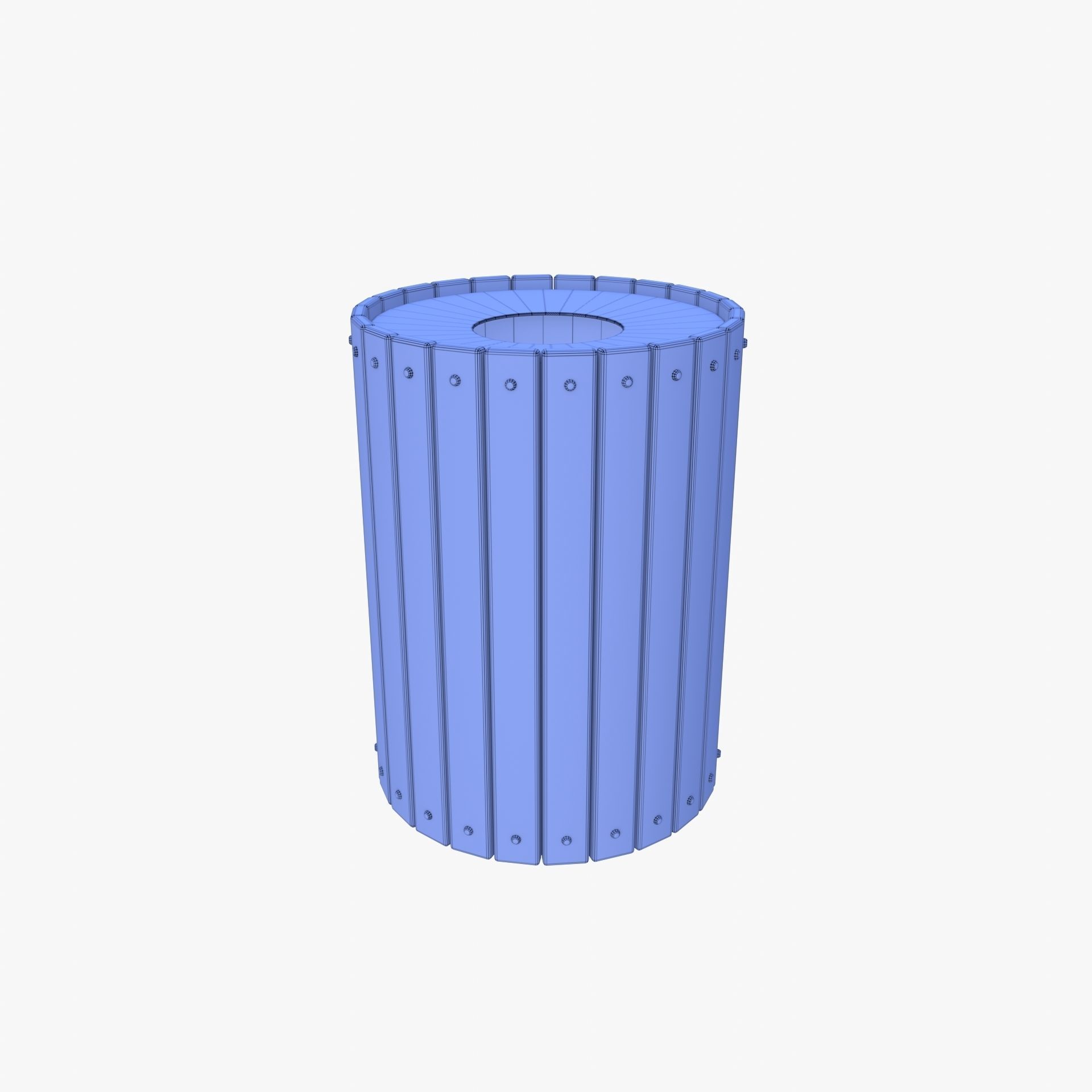 Trash can v10 3D model_11