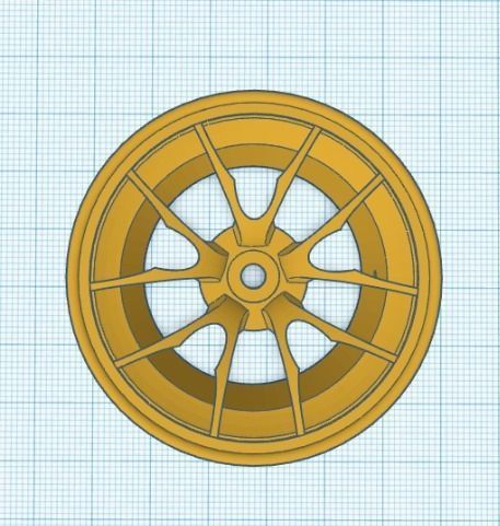 RC Car Drift Rims 1 10 Arc 3D model 3D printable | CGTrader