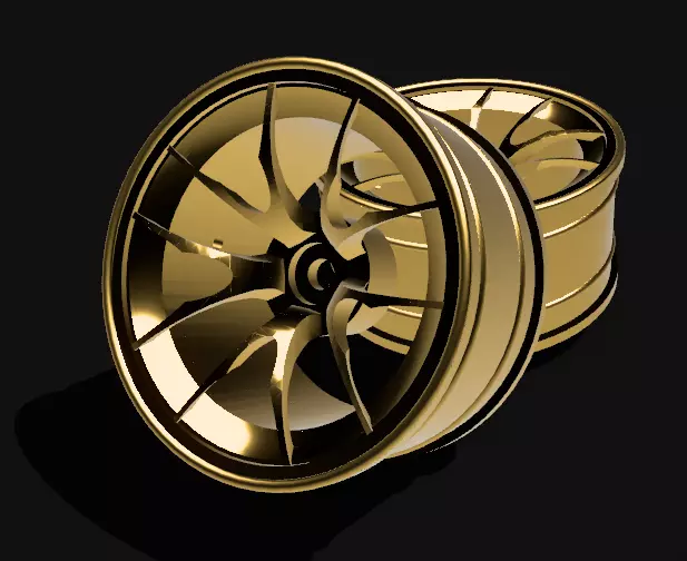 RC Car Drift Rims 1 10 Arc 3D print model