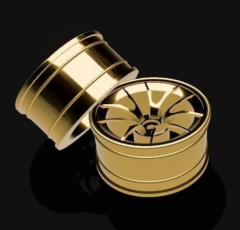 RC Car Drift Rims 1 10 Arc 3D model 3D printable | CGTrader