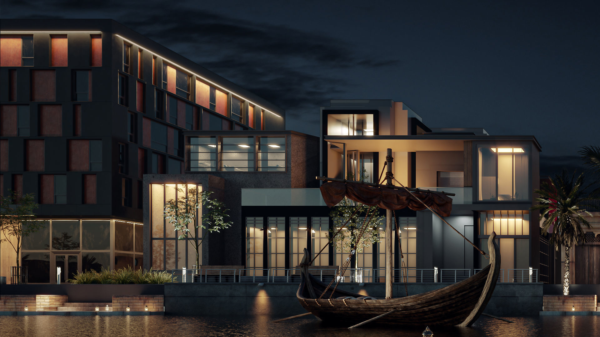 Alseef Dubai 3D model_3