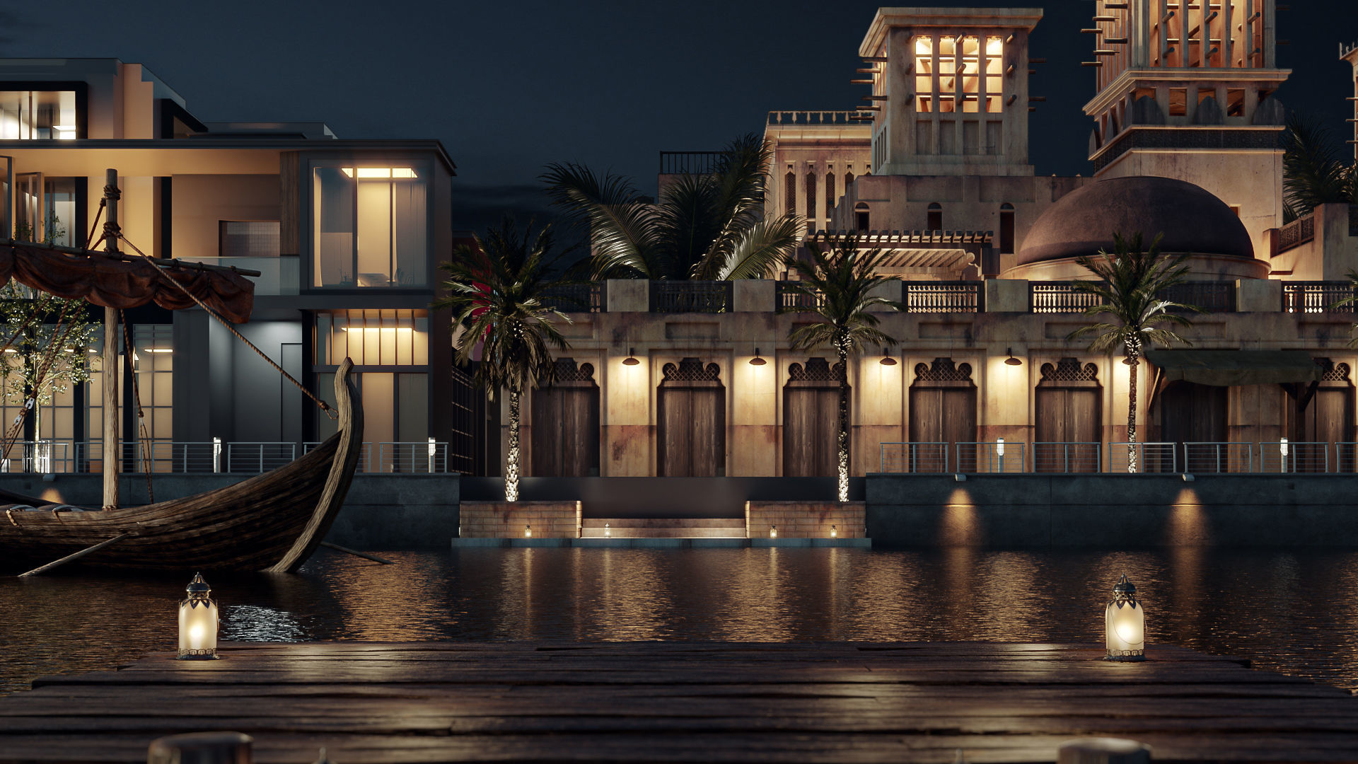 Alseef Dubai 3D model_4
