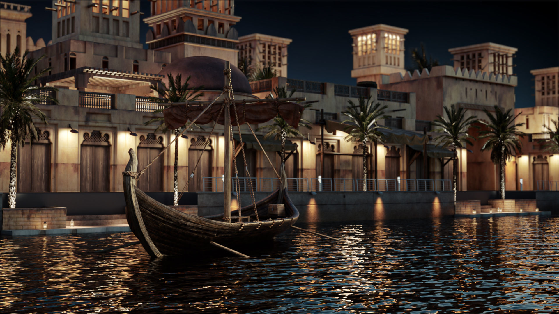 Alseef Dubai 3D model_1