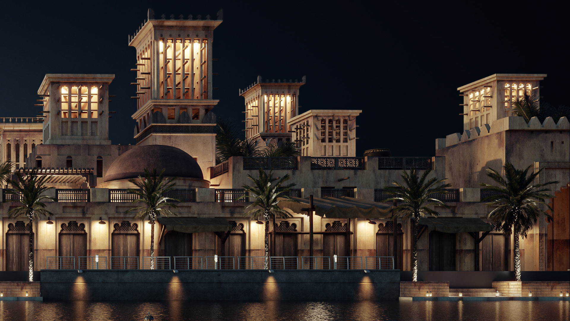 Alseef Dubai 3D model_2