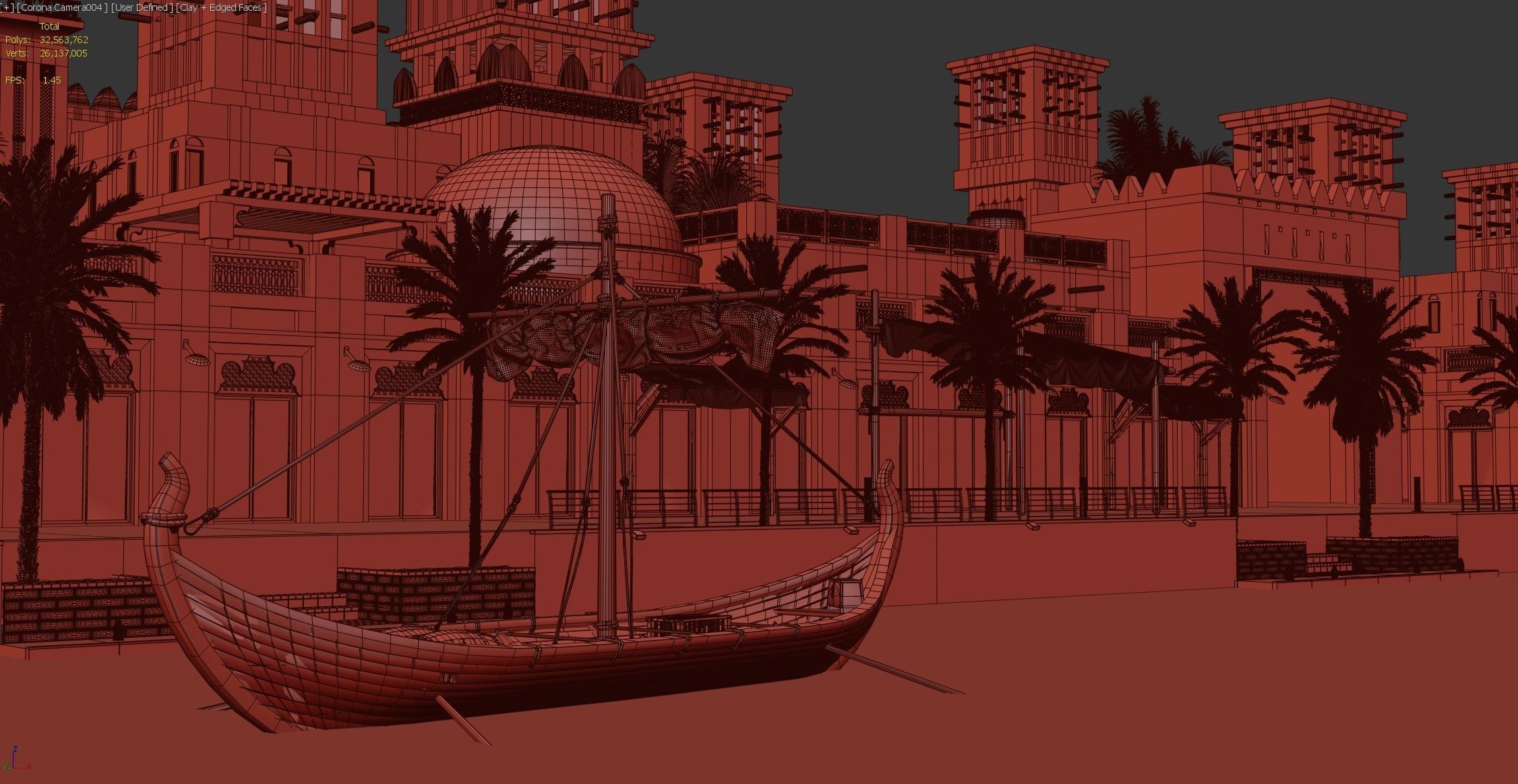 Alseef Dubai 3D model_7