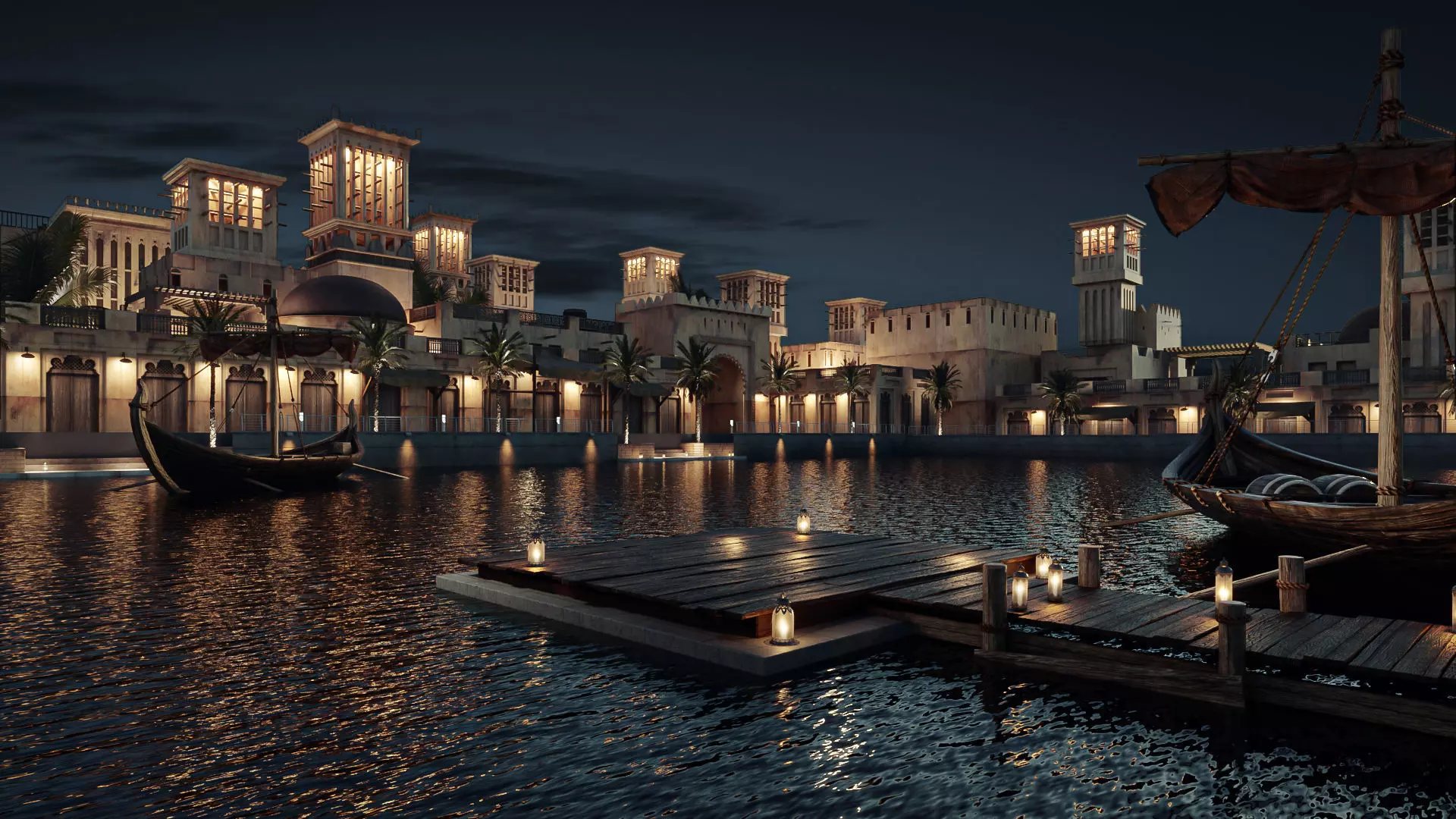 Alseef Dubai 3D model_0