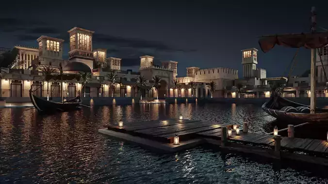 Alseef Dubai 3D model